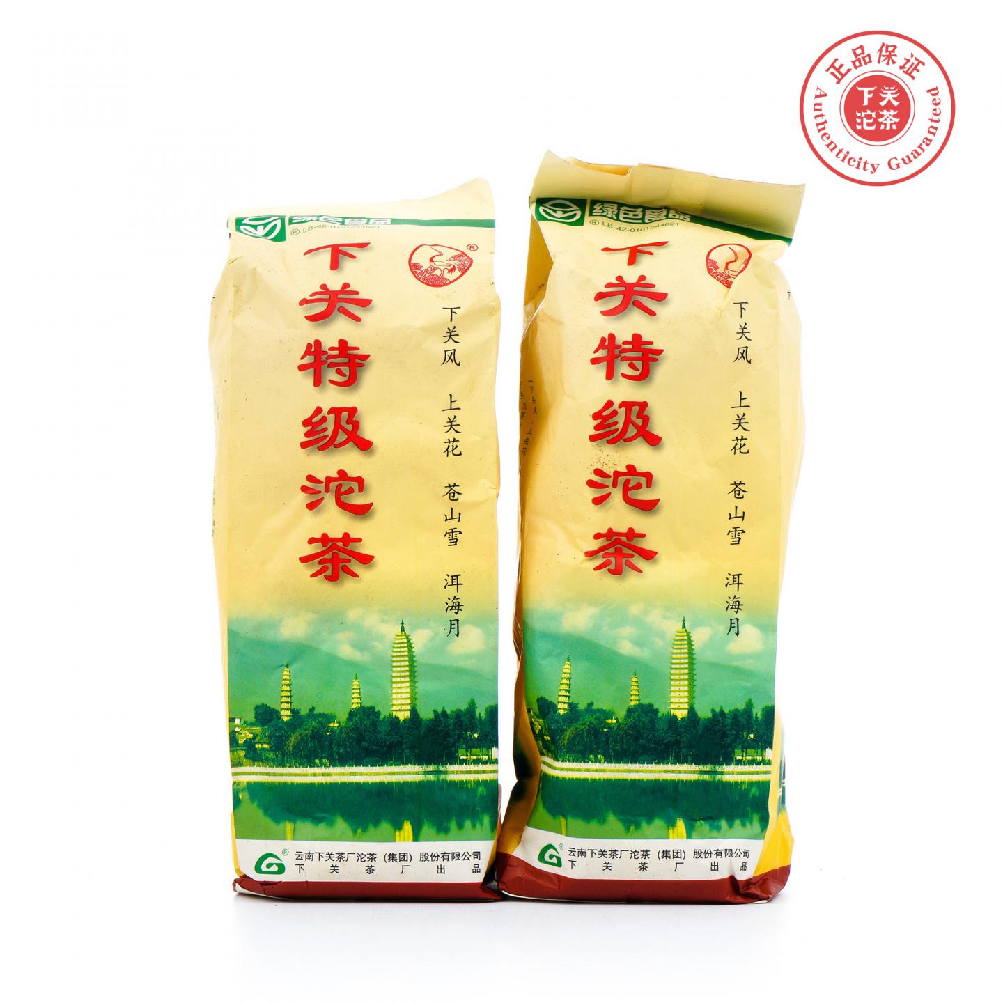 2003年 云南下关茶厂 特级便装沱茶 约500g*2条 干仓
