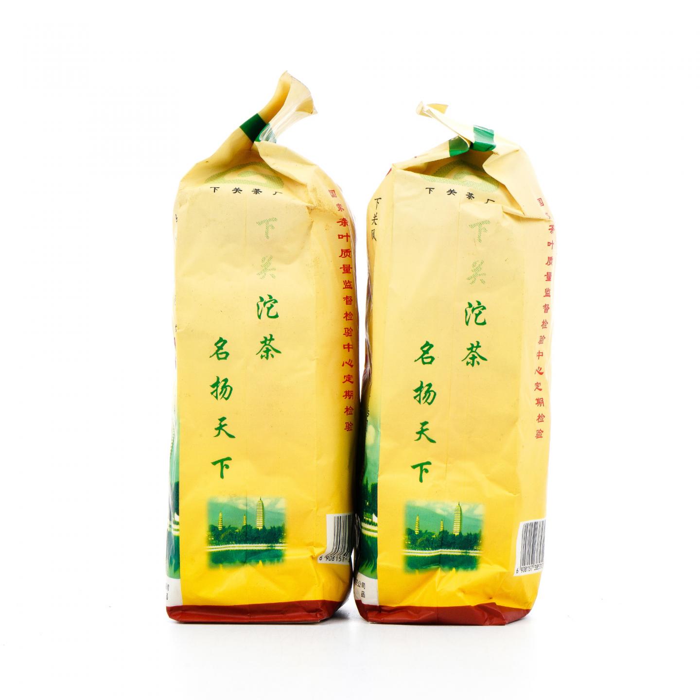 2003年 云南下关茶厂 特级便装沱茶 约500g*2条 干仓