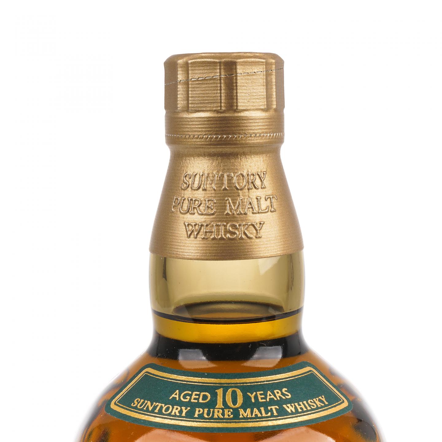 山崎 10年 金花标 Pure Malt 绿标 700ml