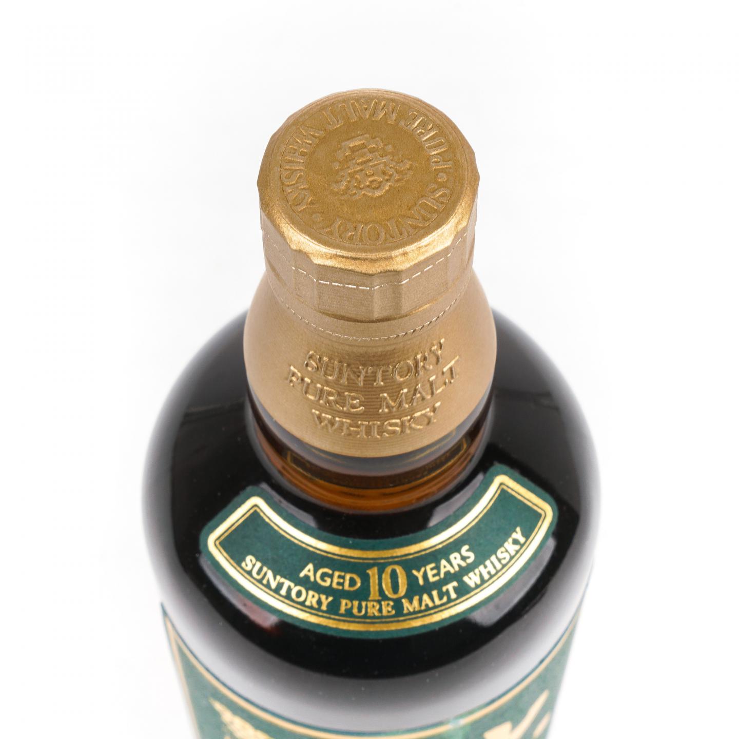 山崎 10年 金花标 Pure Malt 绿标 700ml