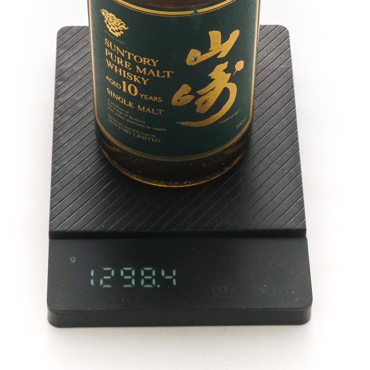 山崎 10年 金花标 Pure Malt 绿标 700ml