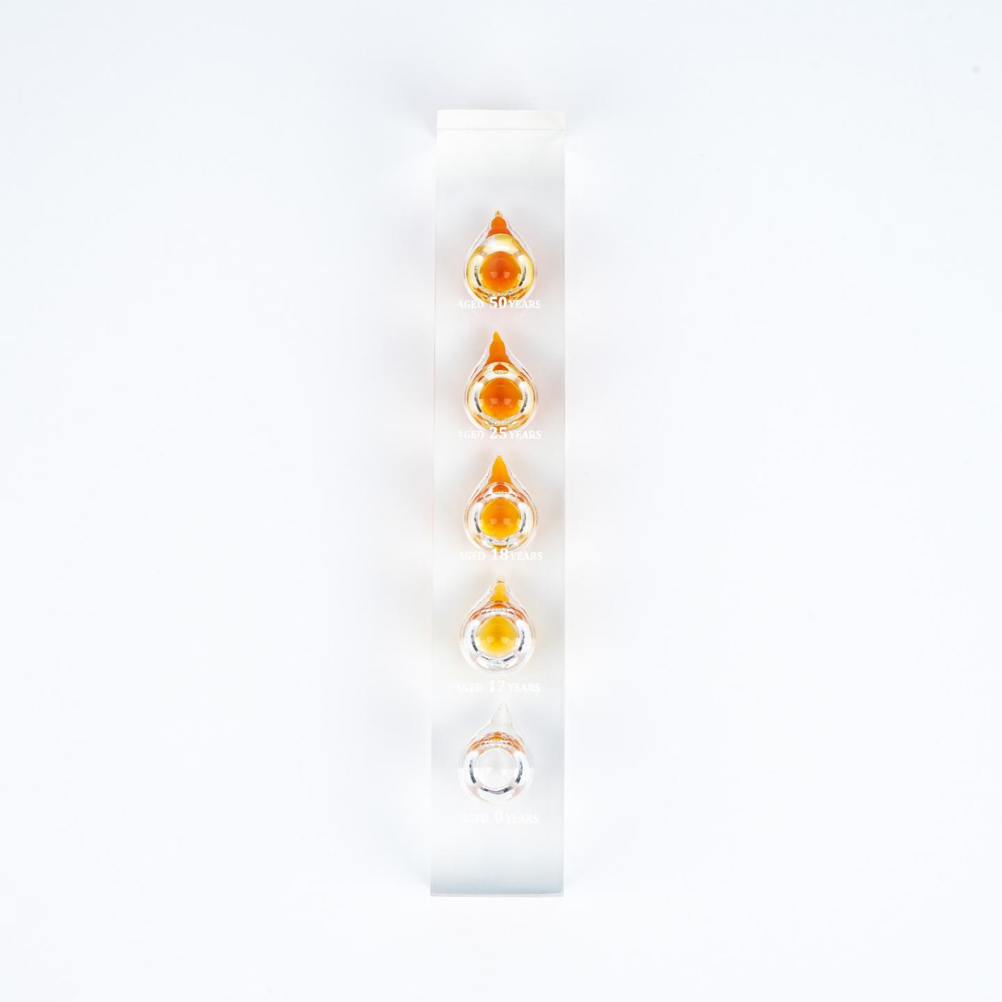 山崎 含50 25 18 12 0年酒液 展示摆件