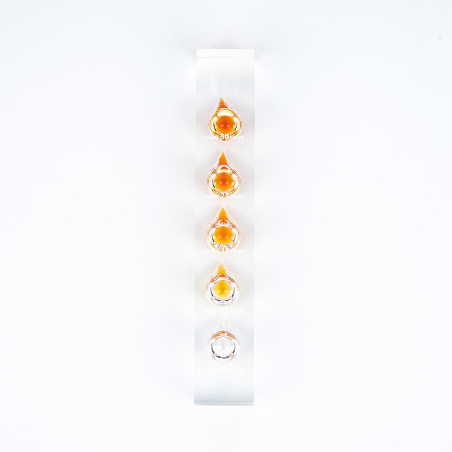 山崎 含50 25 18 12 0年酒液 威士忌展示摆件