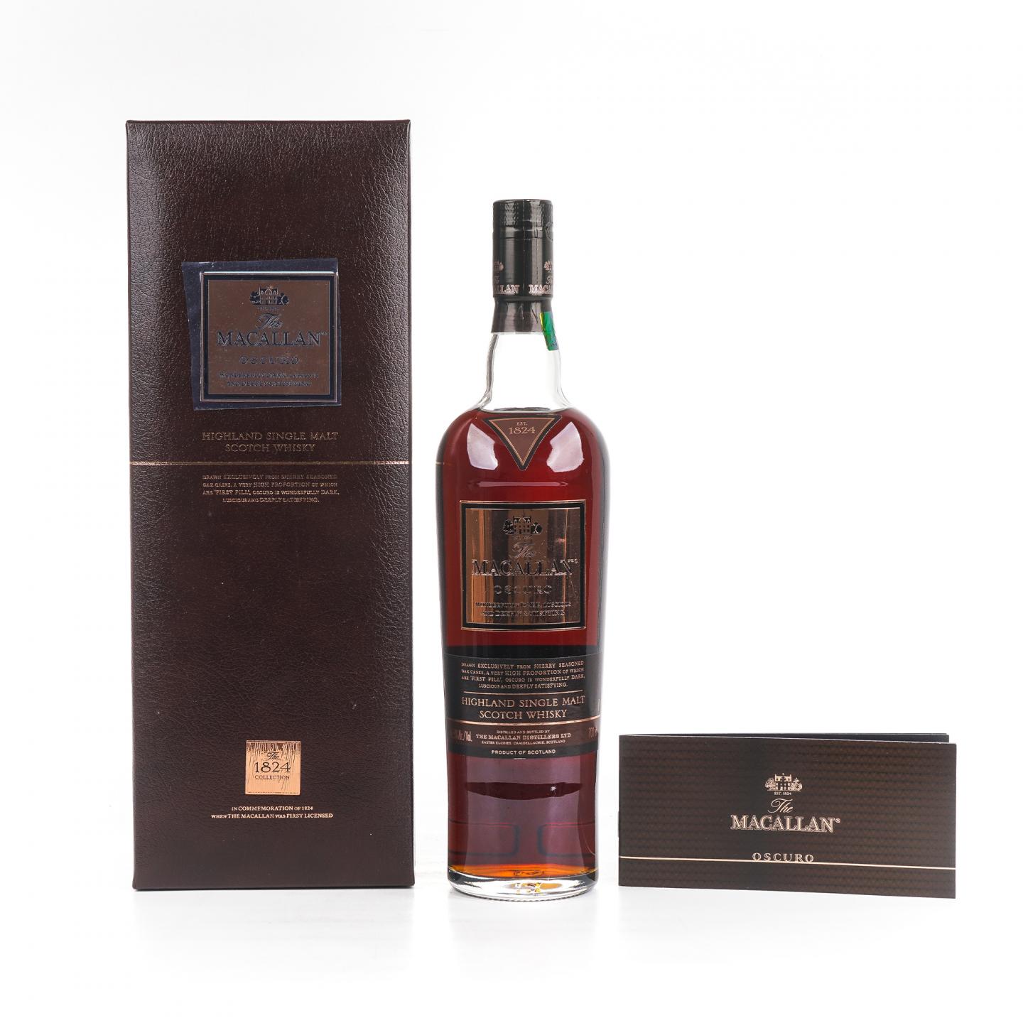 Macallan 麦卡伦 Oscuro 深棕 1824系列