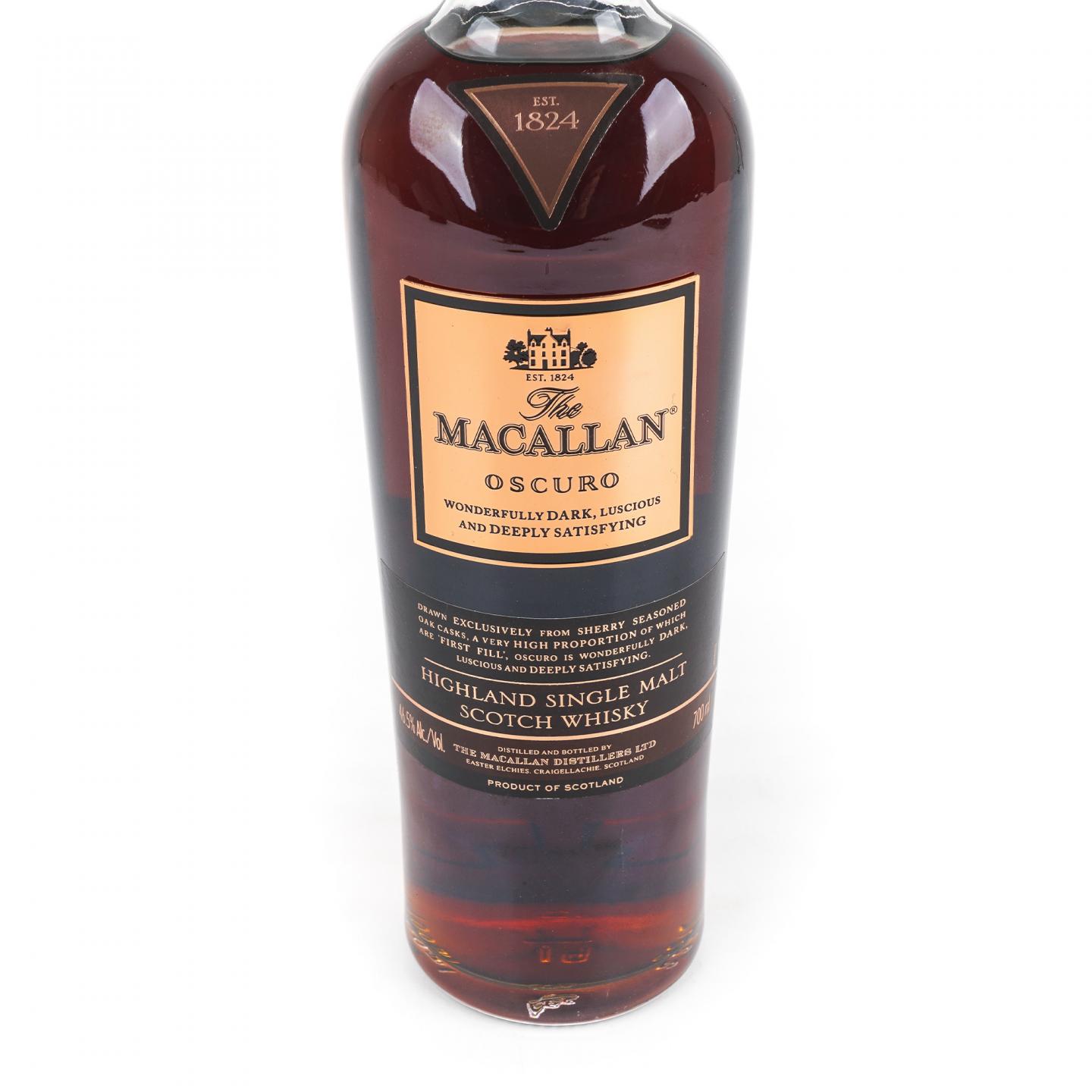 Macallan 麦卡伦 Oscuro 深棕 1824系列
