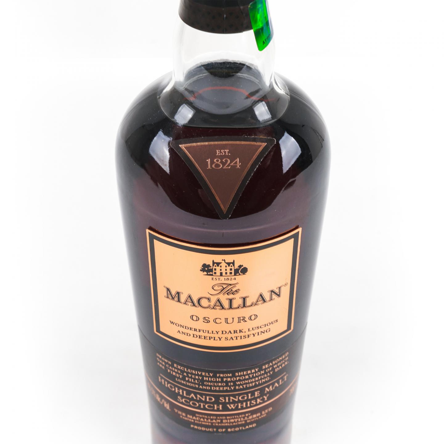 Macallan 麦卡伦 Oscuro 深棕 1824系列
