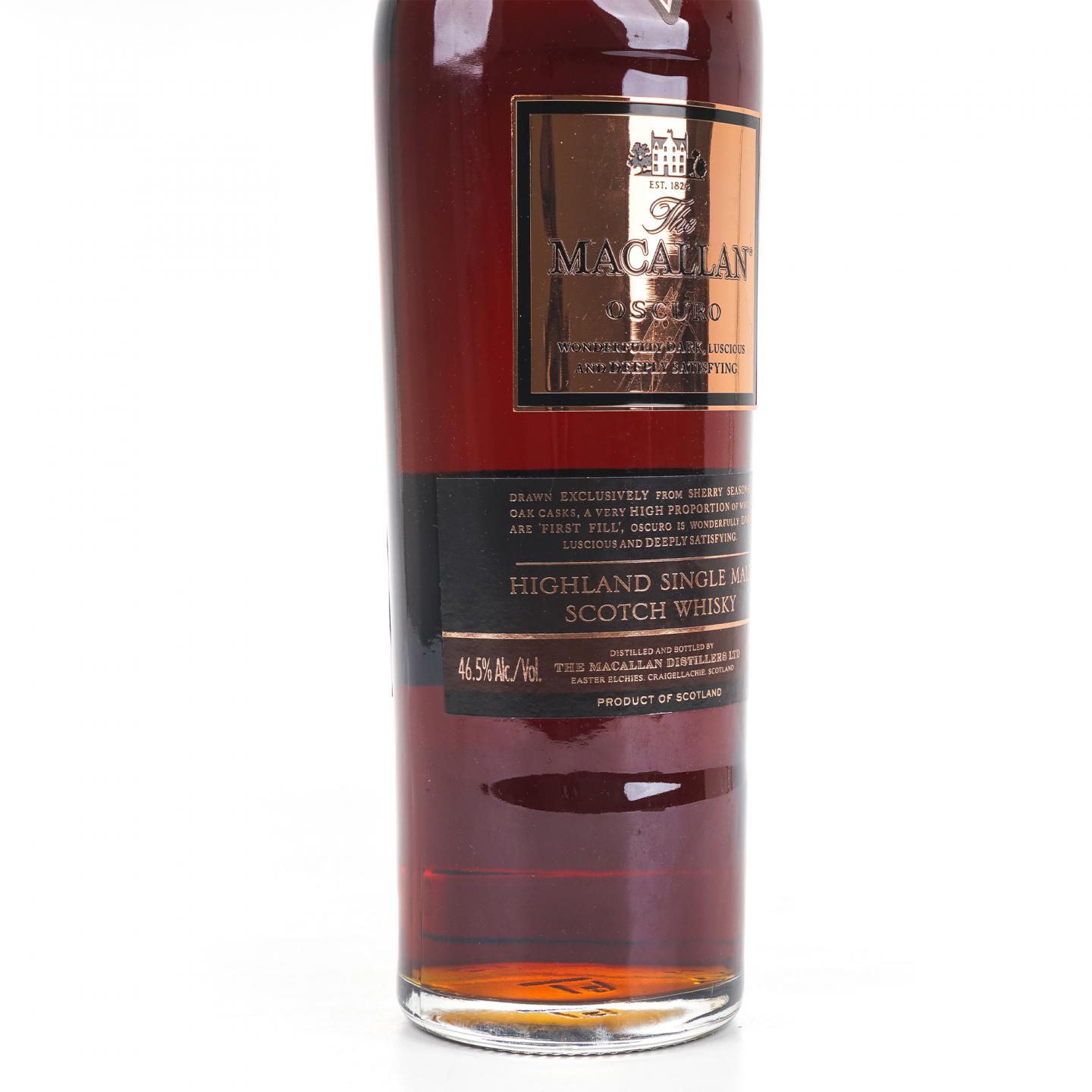 Macallan 麦卡伦 Oscuro 深棕 1824系列