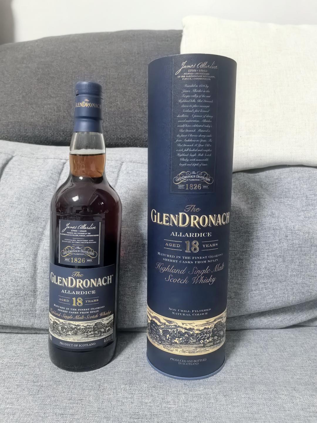 格兰多纳18年2020装瓶