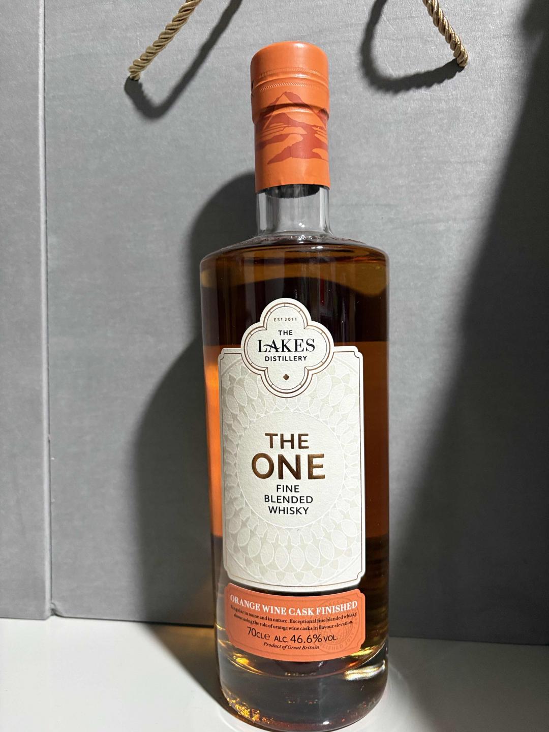 Lakes莱凯诗橙酒桶orange wine cask威士忌 46度