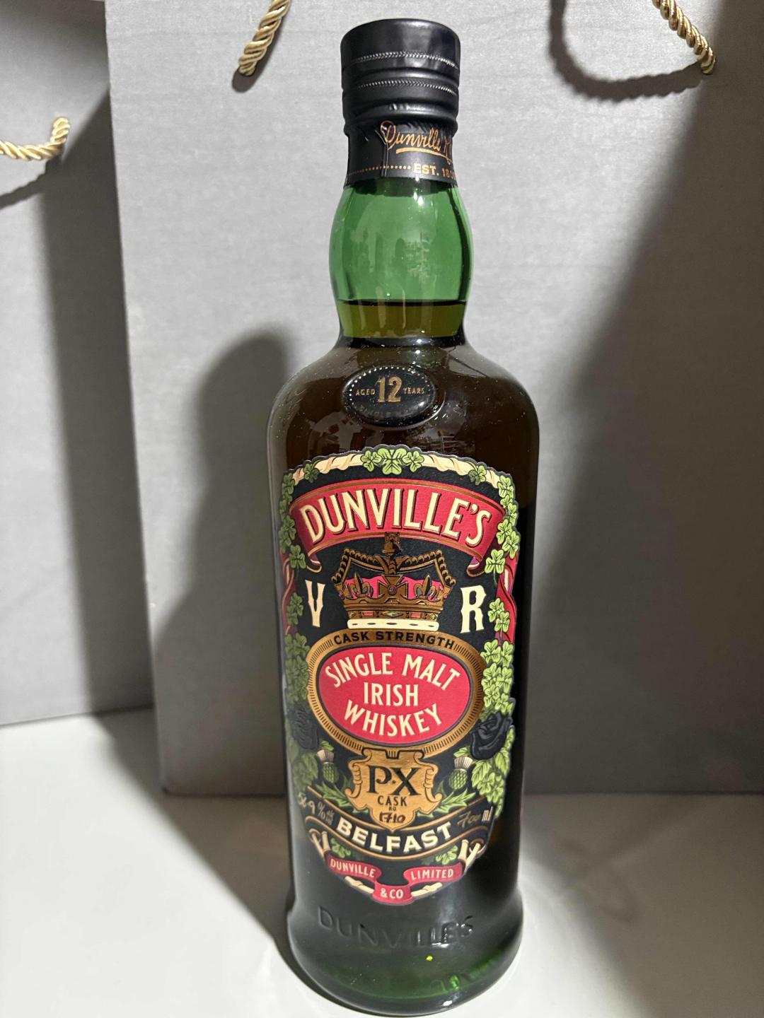北爱尔兰当威12年桶强威士忌