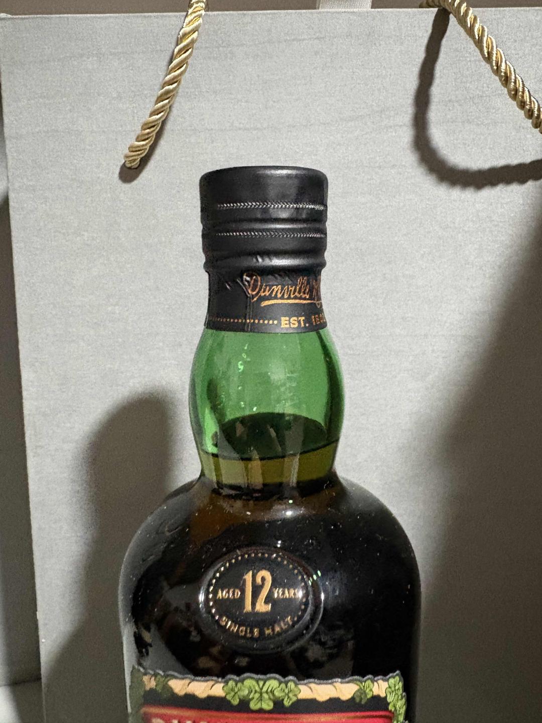 北爱尔兰当威12年桶强威士忌