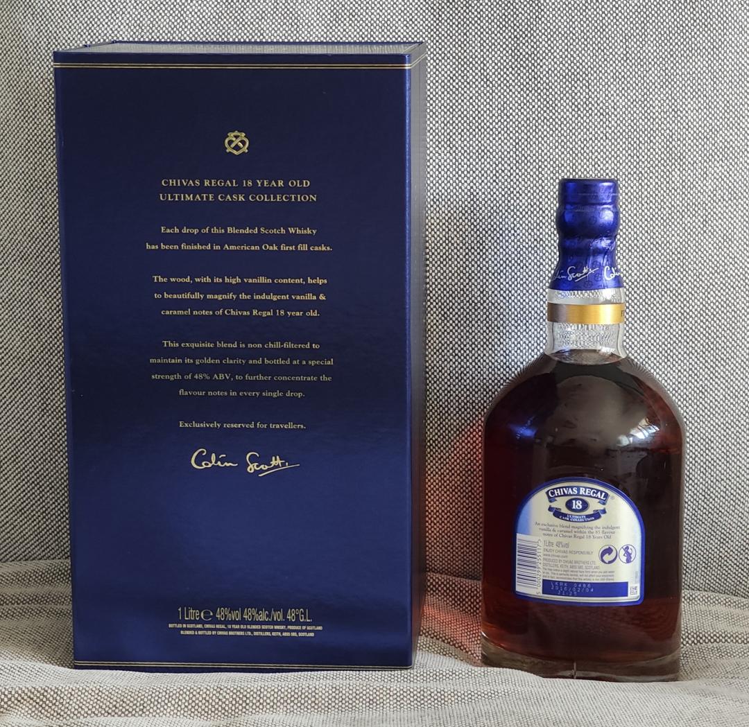 芝华士18年极致酒桶系列一升装