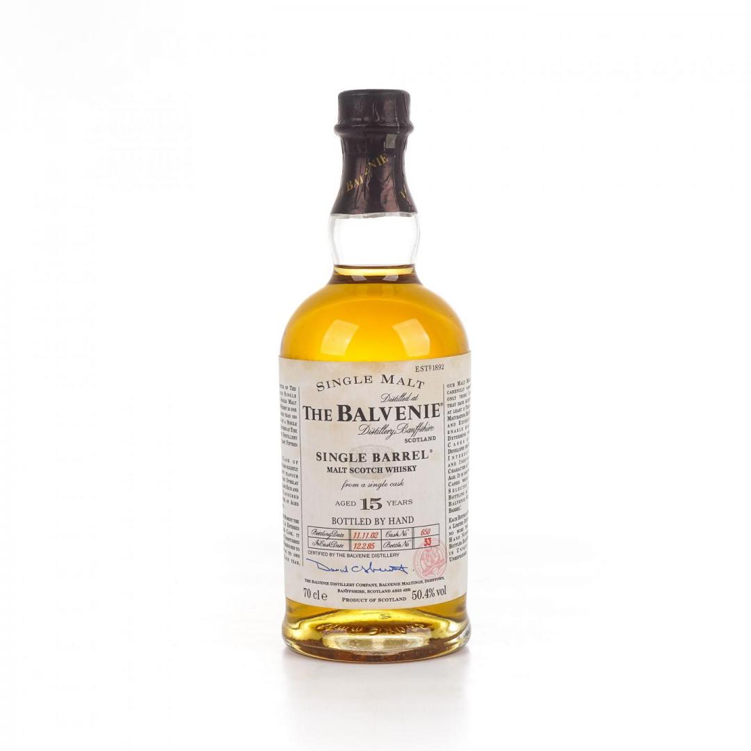 【珍稀单桶】Balvenie百富1985-2002 15年单桶单一麦芽威士忌 50.4% 700ml