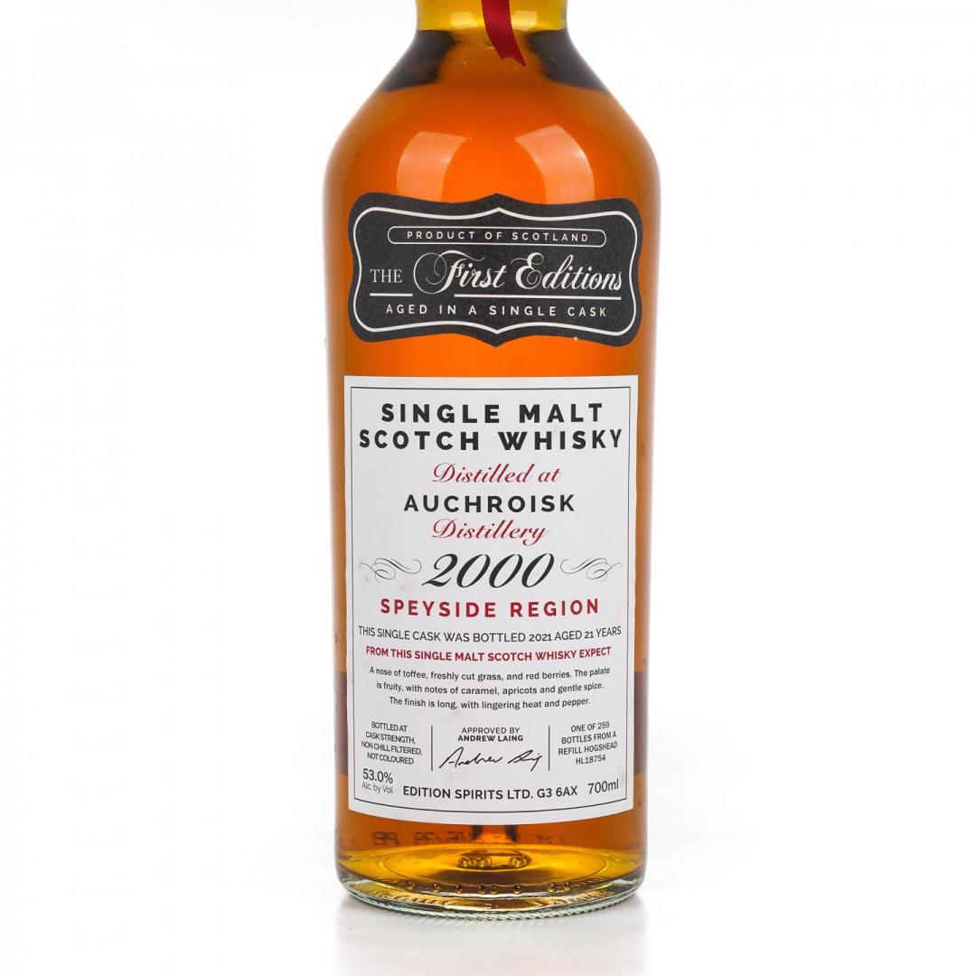 【高年份单桶】Auchroisk奥克罗斯克2000-2021 21年单桶单一麦芽威士忌 53.0% 700ml