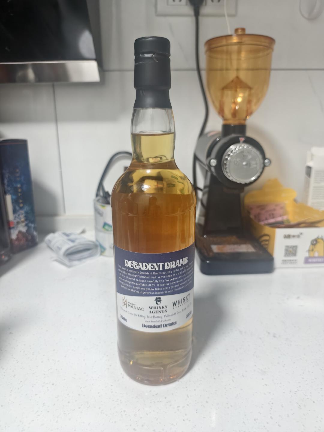 wb89分高分 威士忌海绵 百富31年汤勺桶 sideburn31年