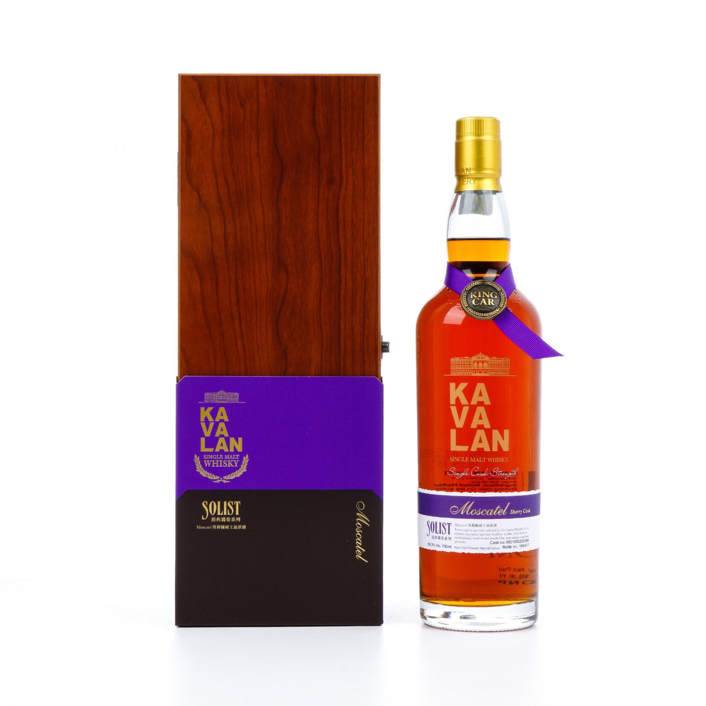 Kavalan 噶玛兰 经典独奏 Moscatel雪莉桶#MO100623029A 750ml