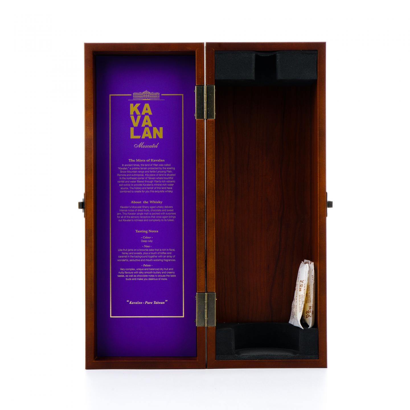 Kavalan 噶玛兰 经典独奏 Moscatel雪莉桶#MO100623029A 750ml