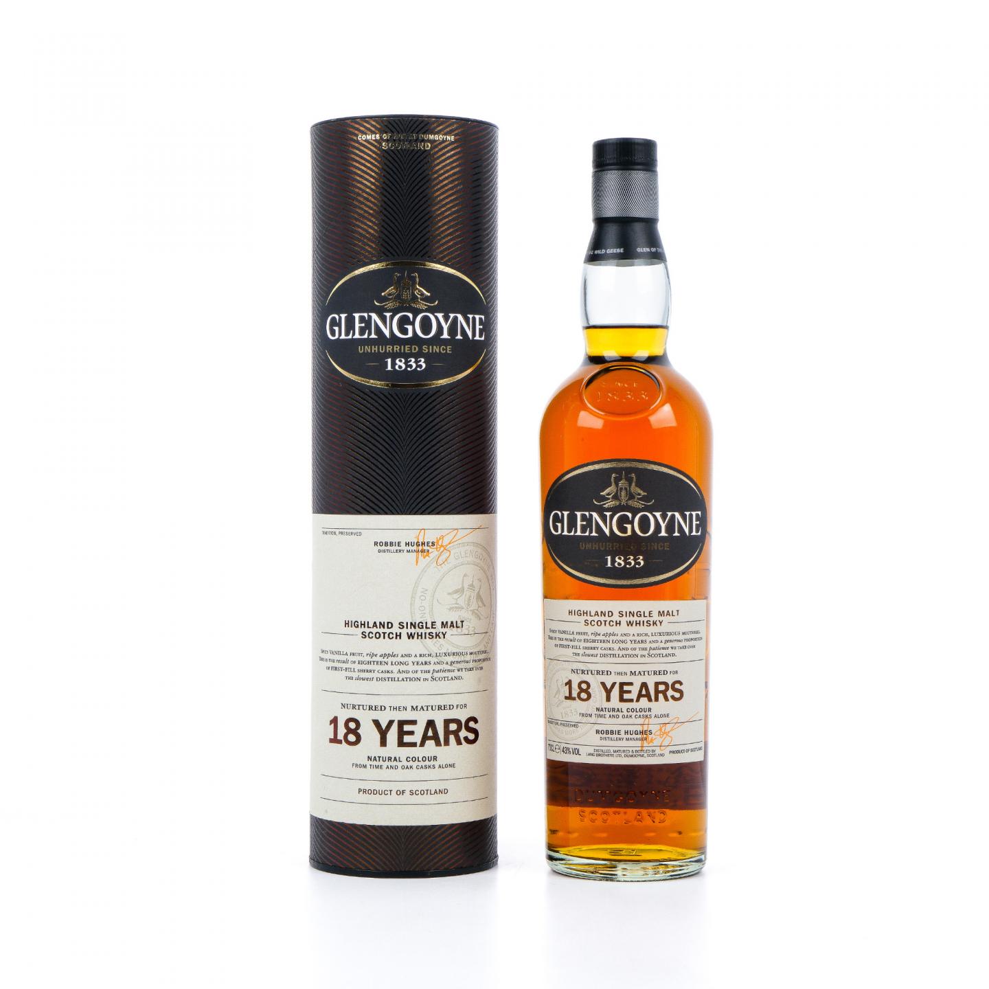 Glengoyne 格兰哥尼 18年 单一麦芽威士忌