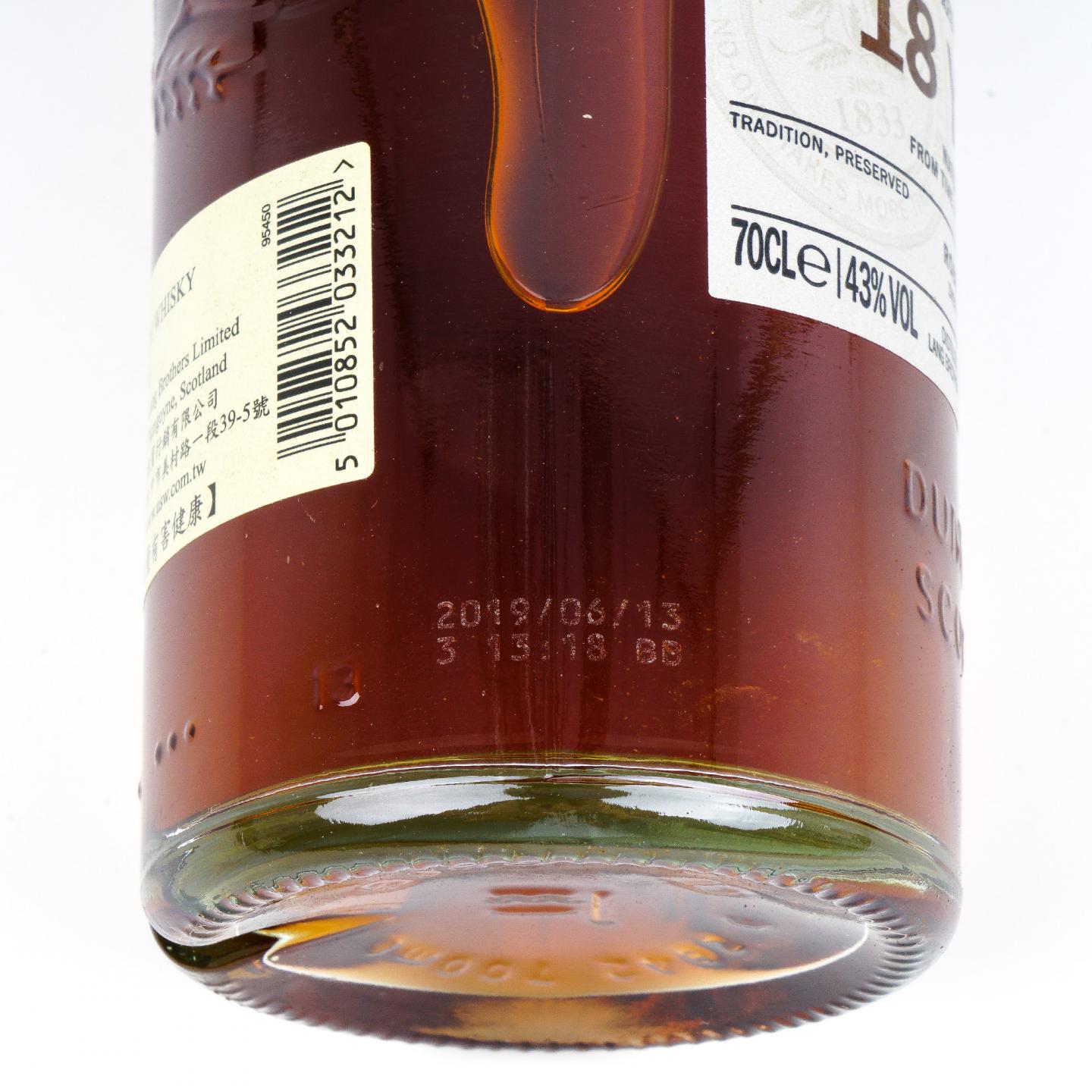 Glengoyne 格兰哥尼 18年 单一麦芽威士忌 43%Vol.