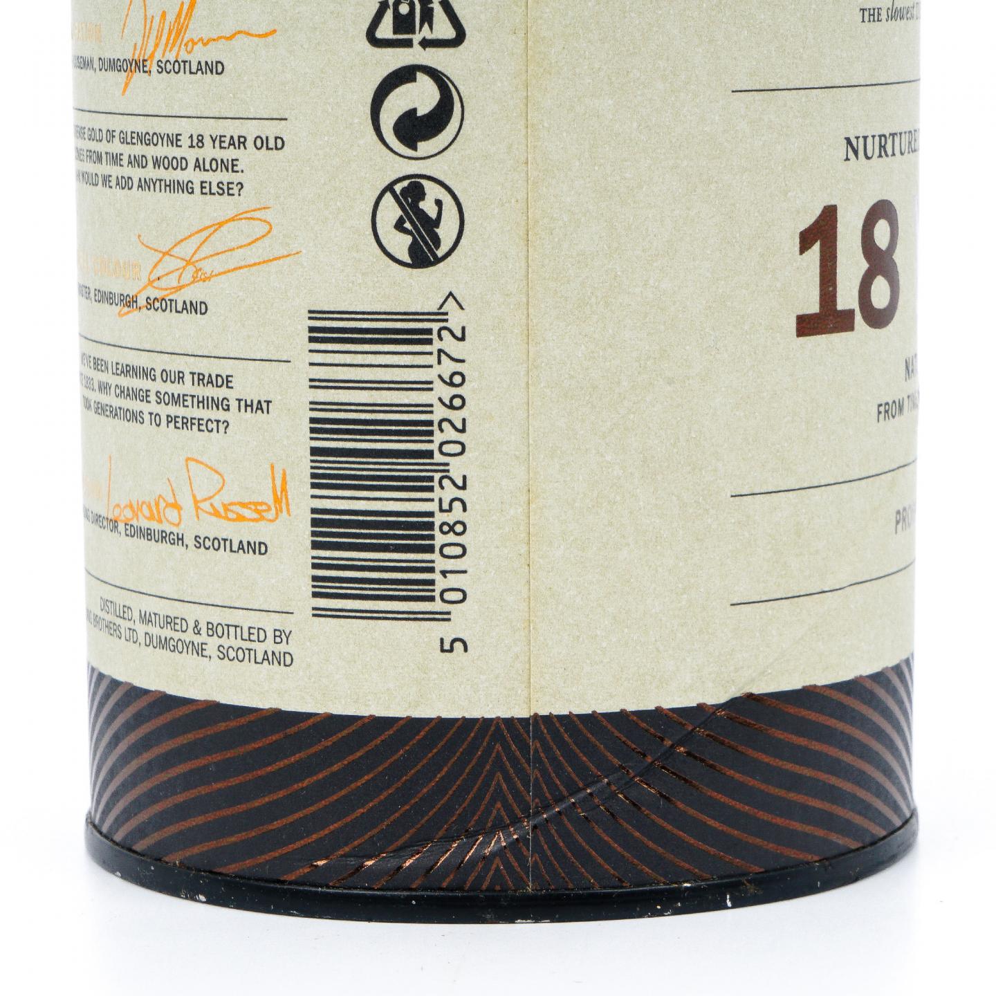 Glengoyne 格兰哥尼 18年 单一麦芽威士忌 43%Vol.