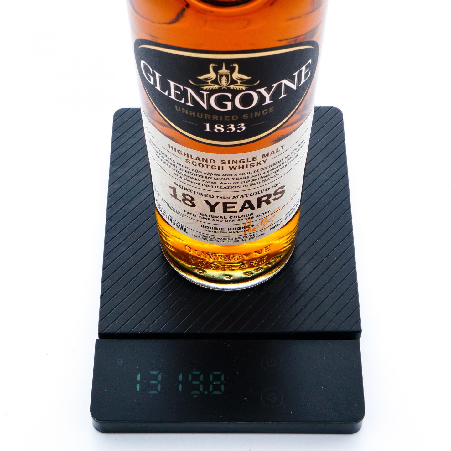 Glengoyne 格兰哥尼 18年 单一麦芽威士忌 43%Vol.