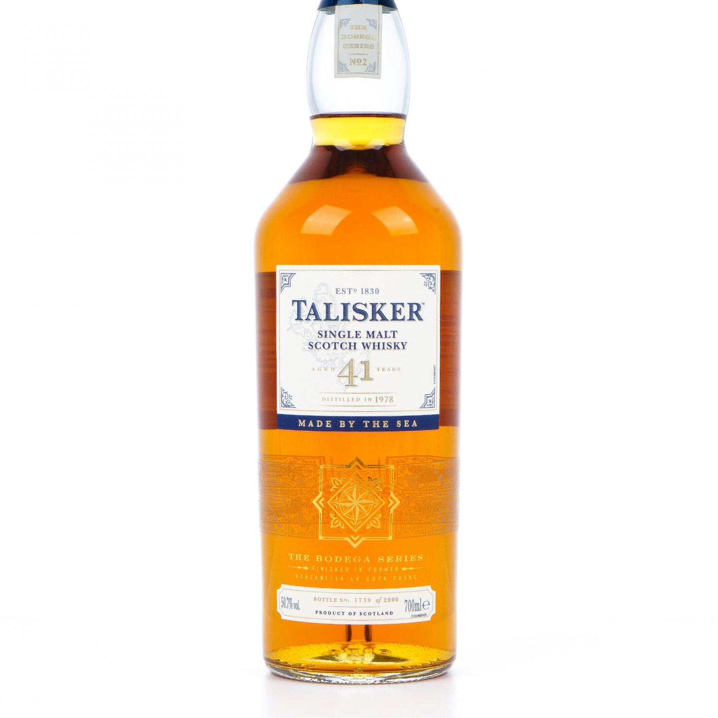 Talisker 泰斯卡 41年 1978-2019 Bodega系列