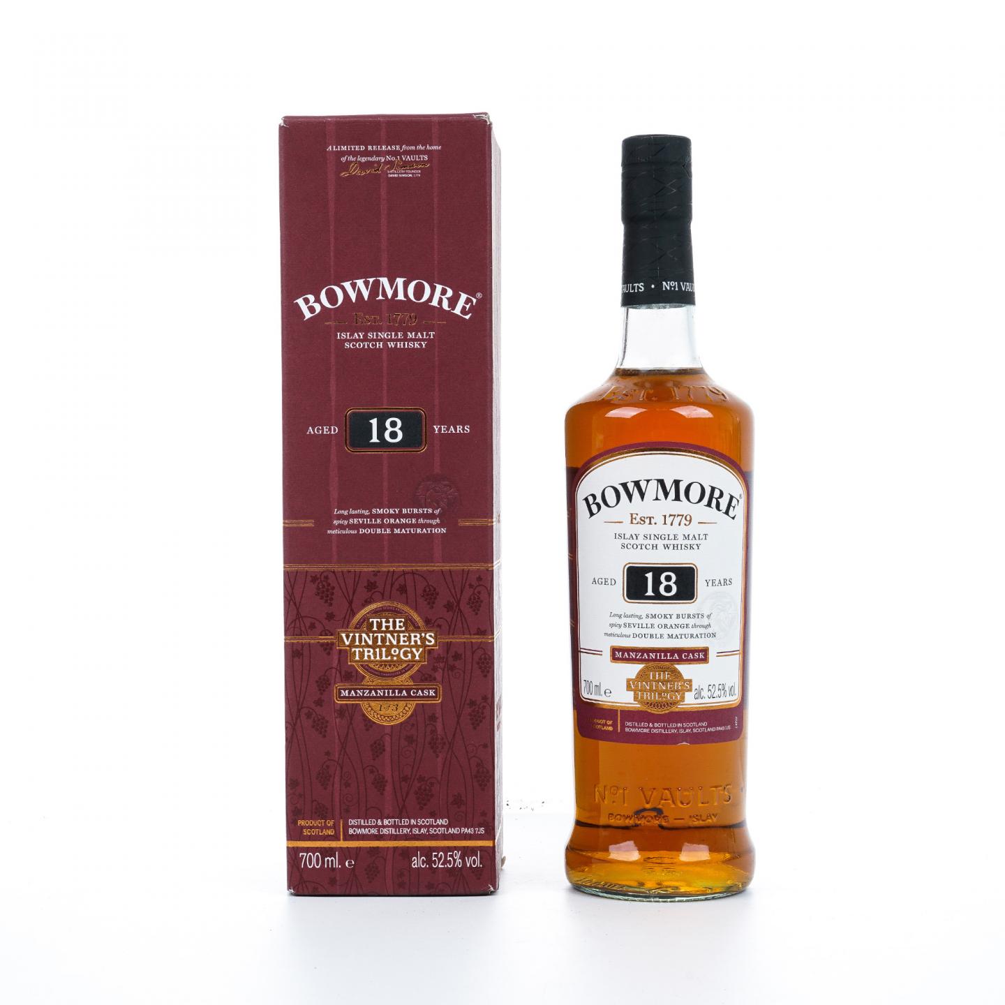 Bowmore 波摩 18年 2017 酒庄三部曲