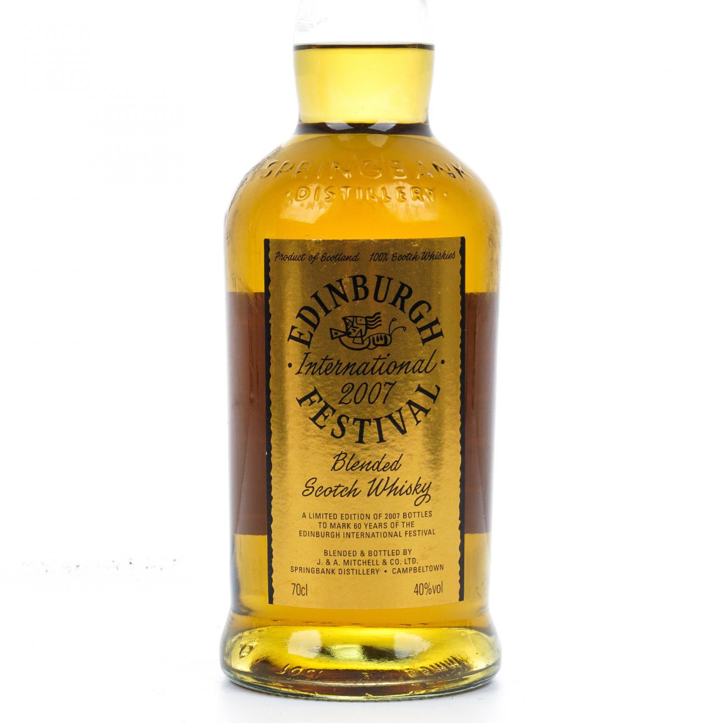 Springbank Distillers 调和 2007爱丁堡国际艺术节