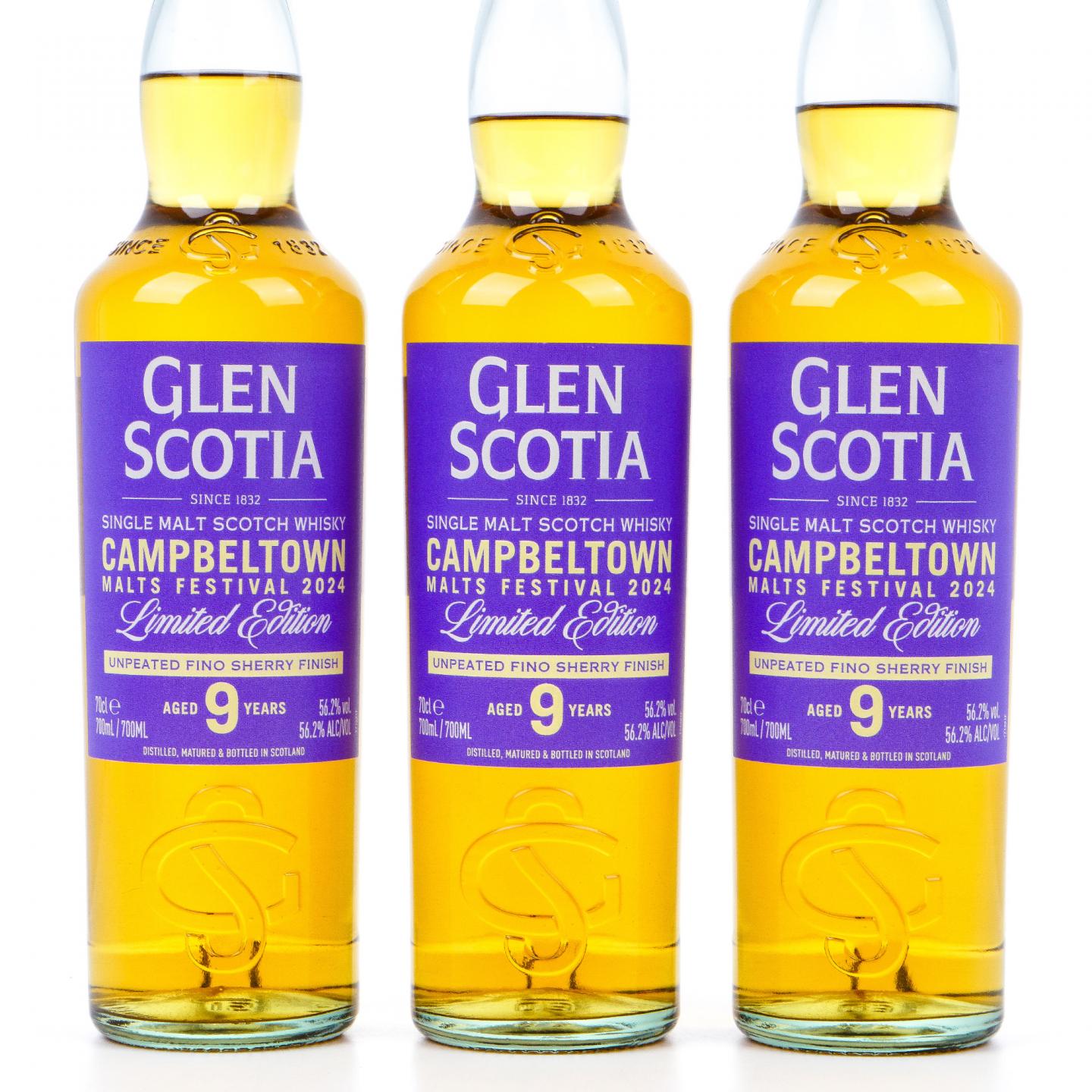 Glen Scotia 格兰帝 9年 坎贝尔镇嘉年华2024 3瓶组 行货