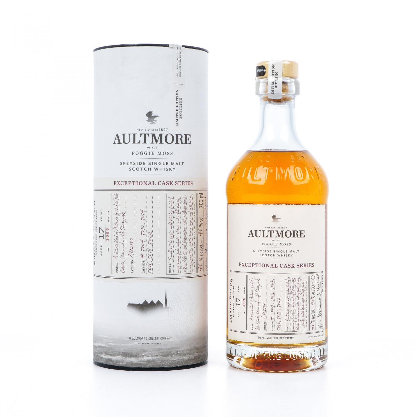 Aultmore 欧摩 17年 2019 Exceptional Cask Series Batch AU2100
