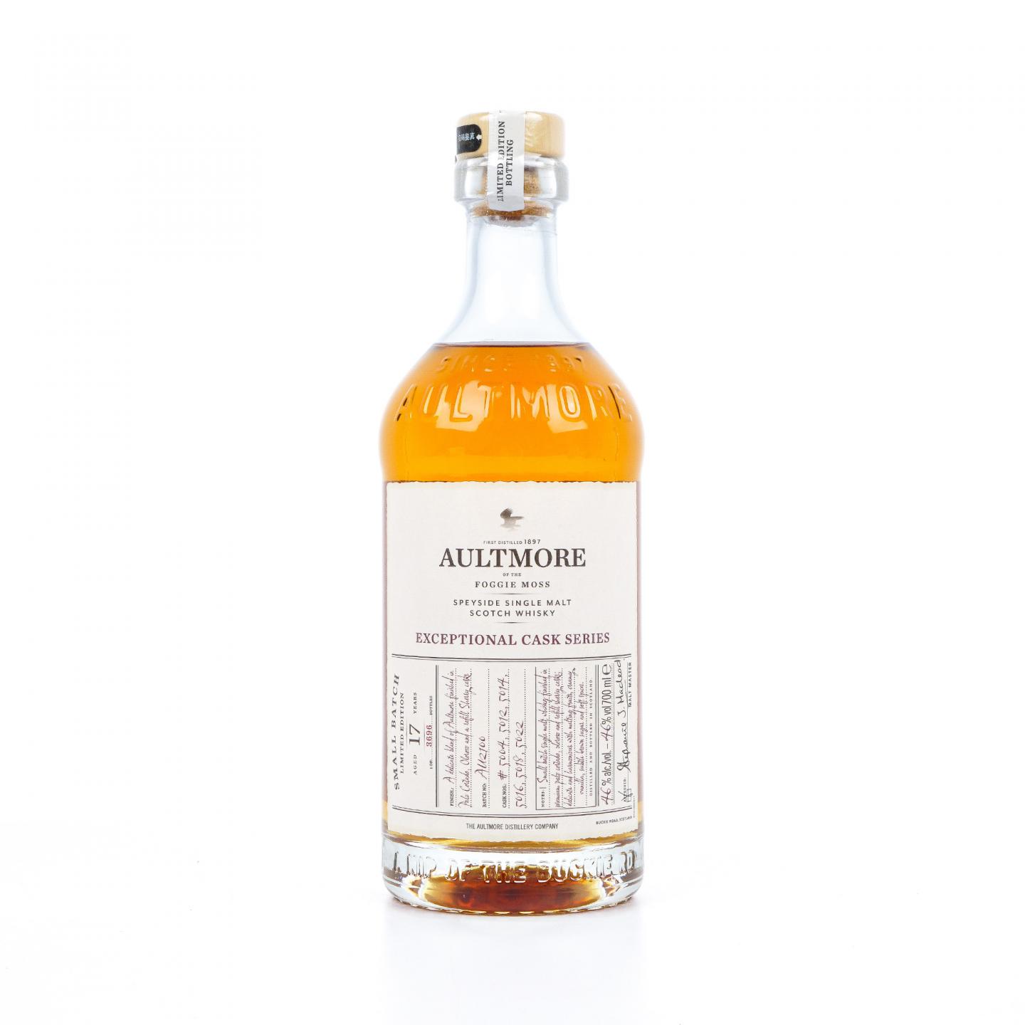 Aultmore 欧摩 17年 2019 Exceptional Cask Series Batch AU2100