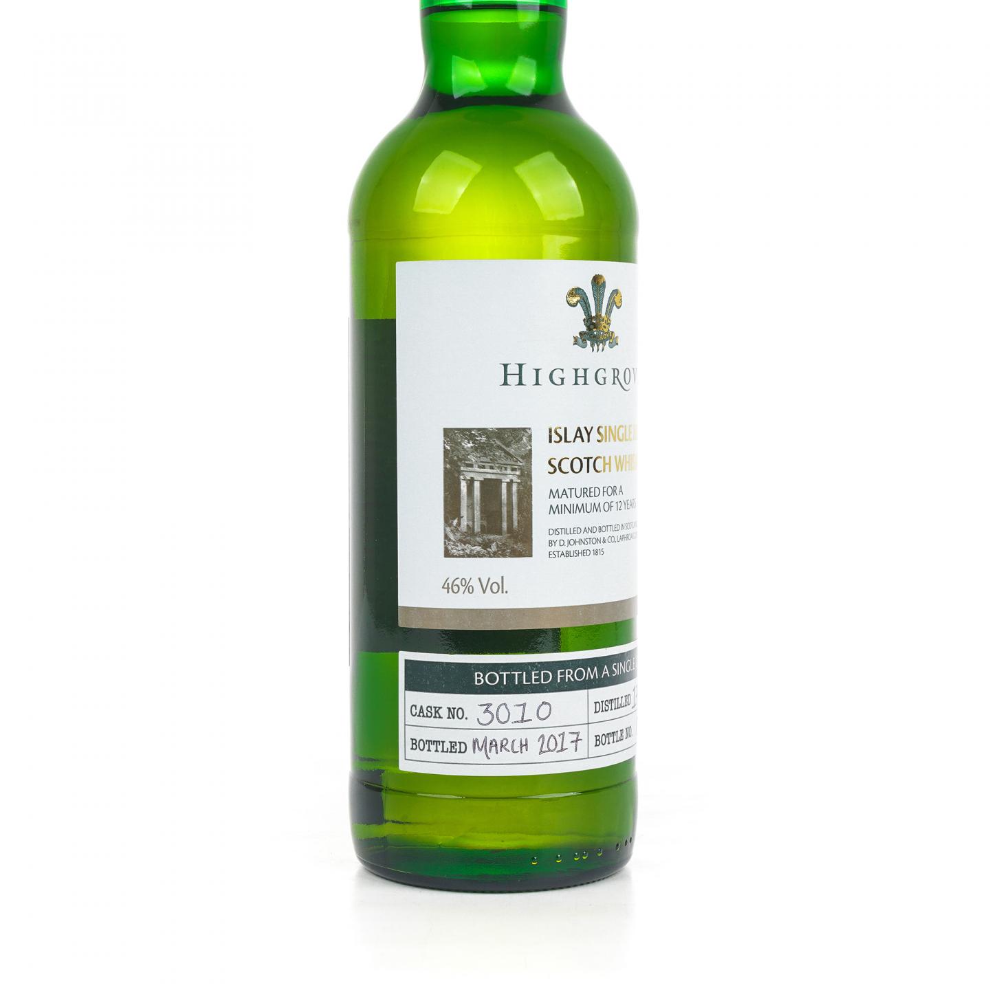 Laphroaig 拉弗格 12年 2004-2017 单桶#3010 Highgrove