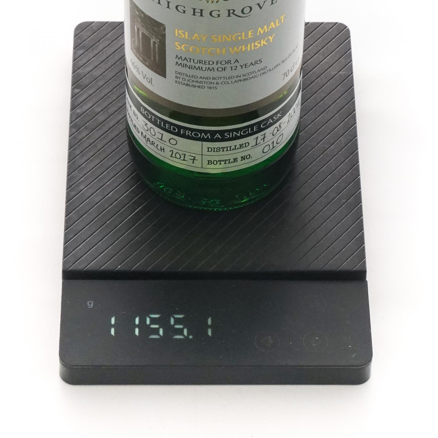 Laphroaig 拉弗格 12年 2004-2017 单桶#3010 Highgrove