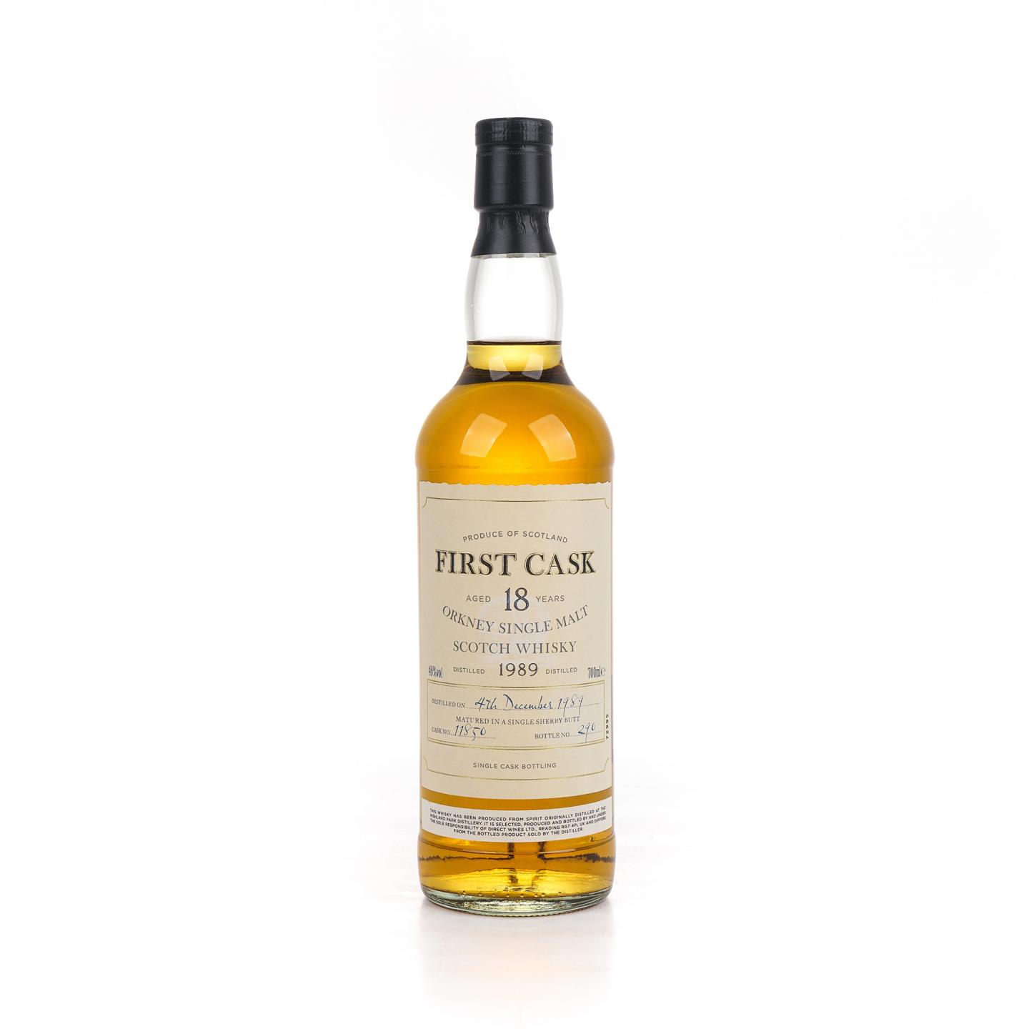 Highland Park 高原骑士 18年 1989 First Cask 雪莉单桶#11850