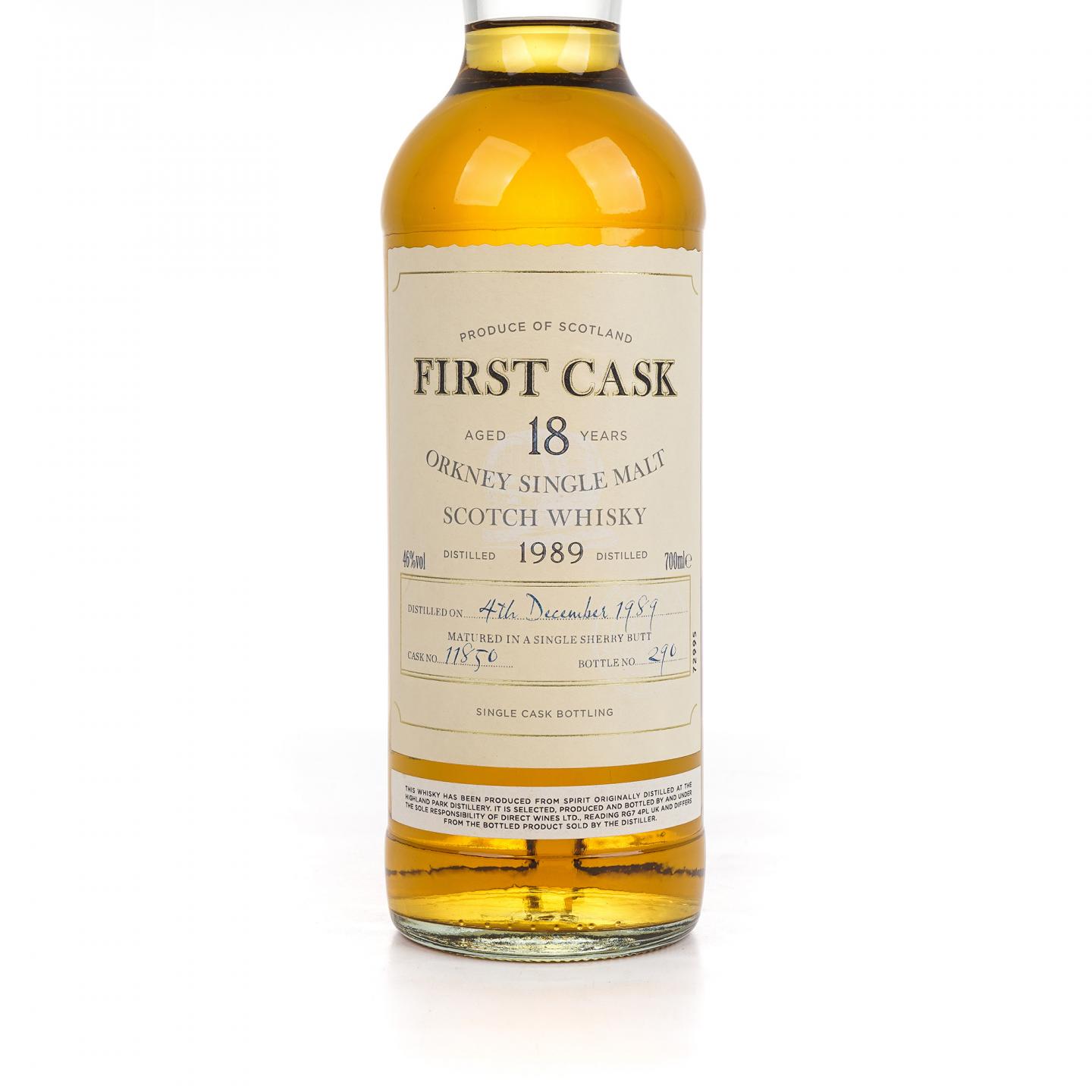 Highland Park 高原骑士 18年 1989 First Cask 雪莉单桶#11850