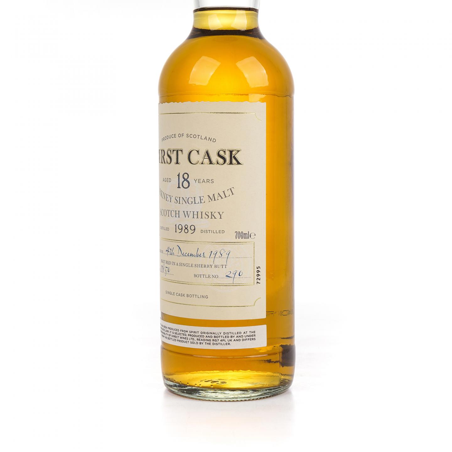 Highland Park 高原骑士 18年 1989 First Cask 雪莉单桶#11850
