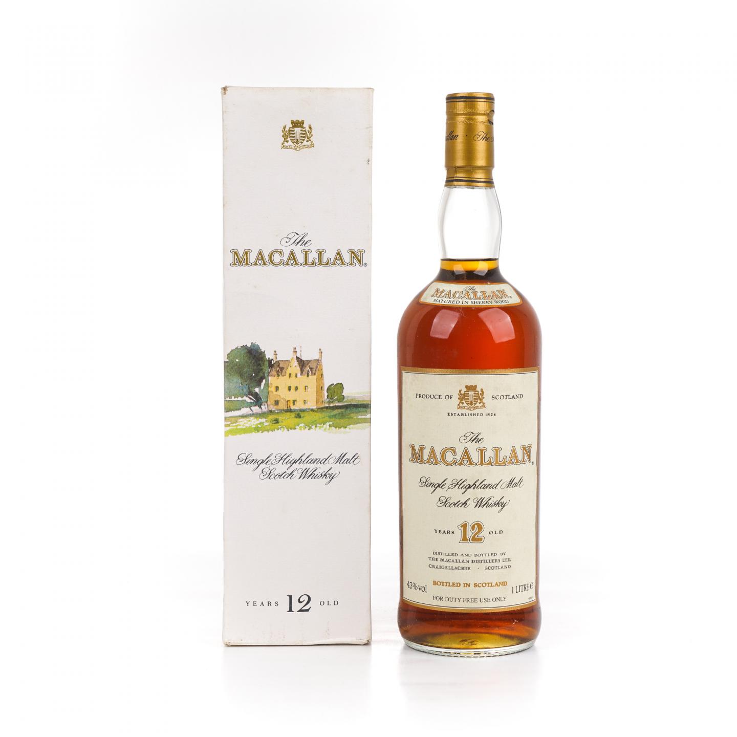 Macallan 麦卡伦 12年 庄园版 1000ml