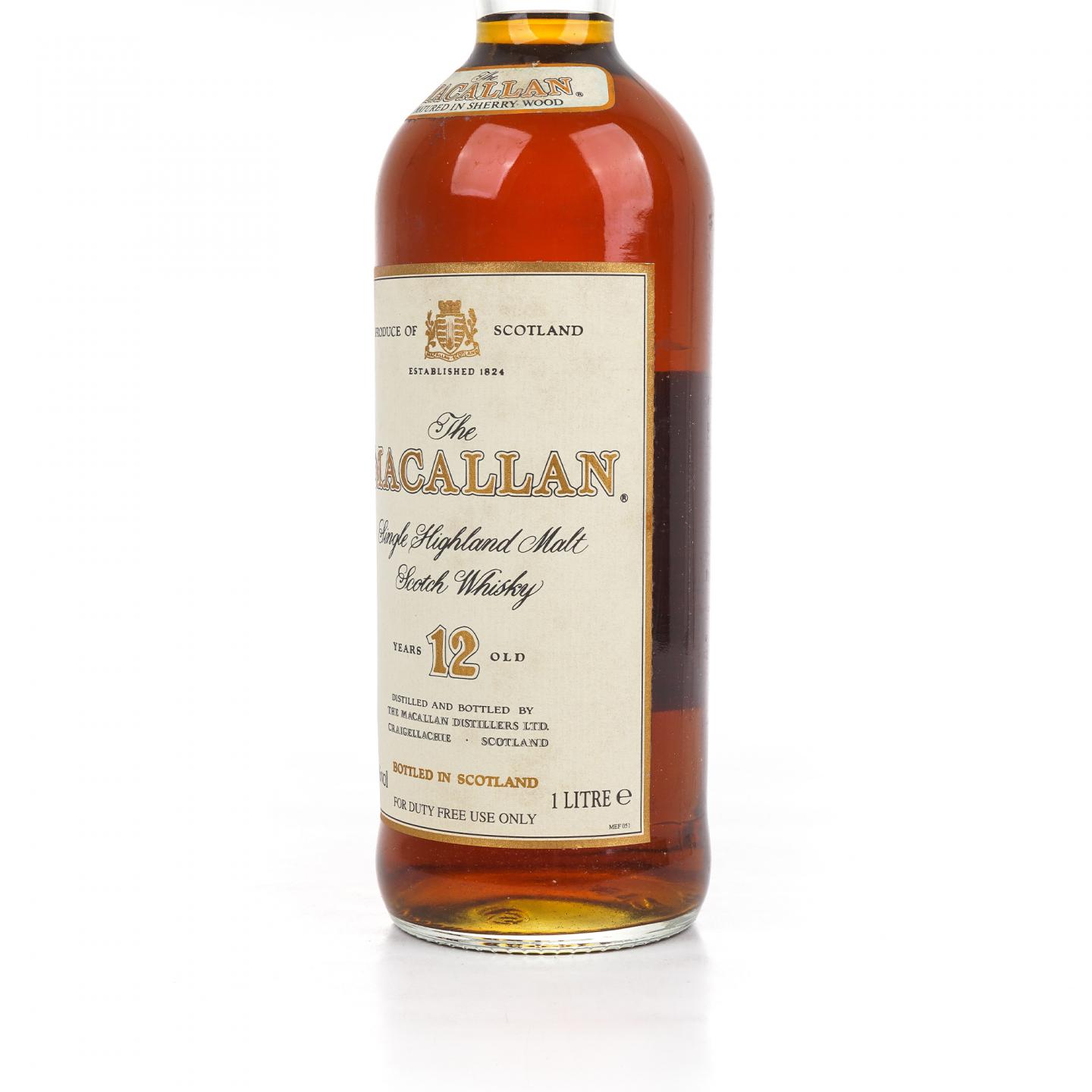 Macallan 麦卡伦 12年 庄园版 1000ml