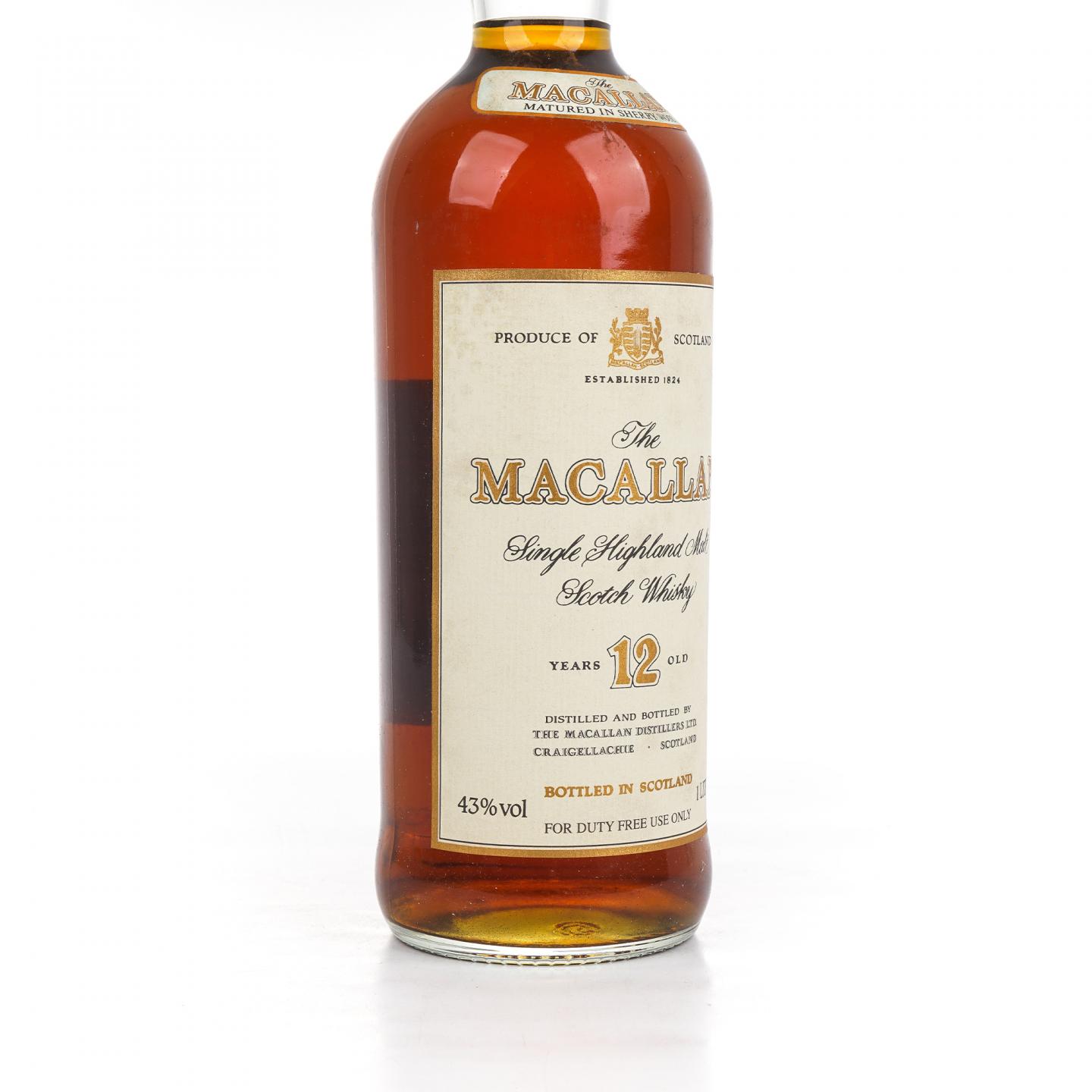 Macallan 麦卡伦 12年 庄园版 1000ml