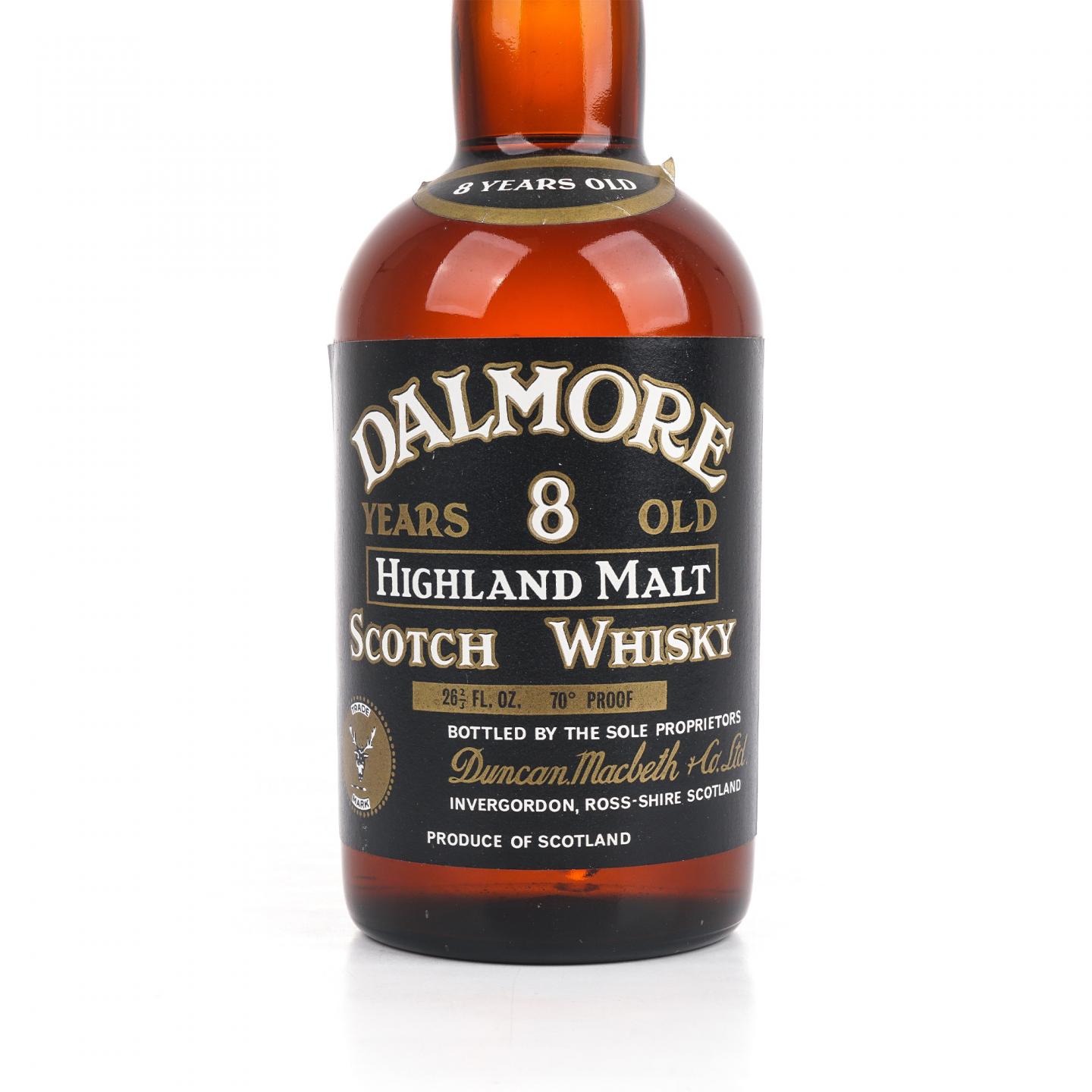 达尔摩 8年 70°proof 旧版
