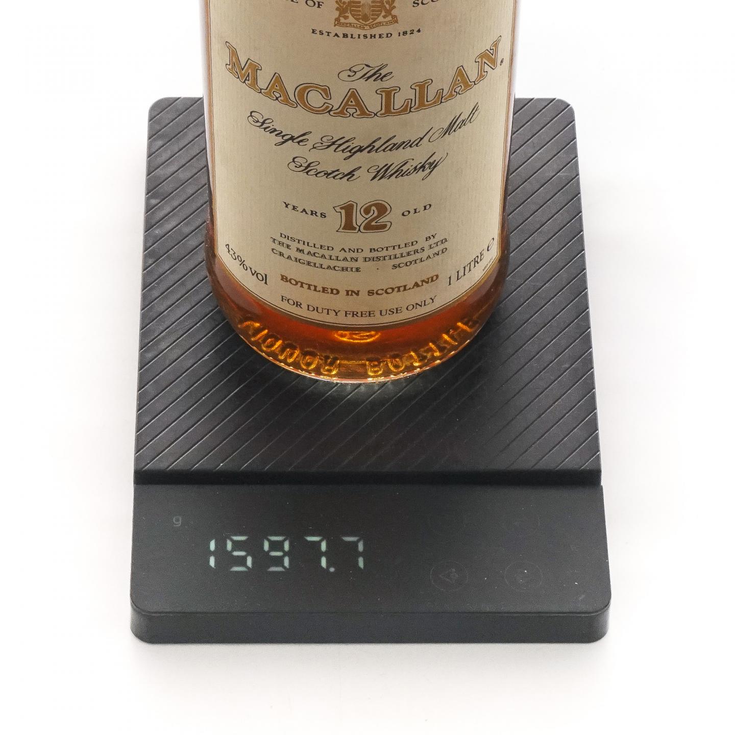 Macallan 麦卡伦 12年 庄园版 1000ml