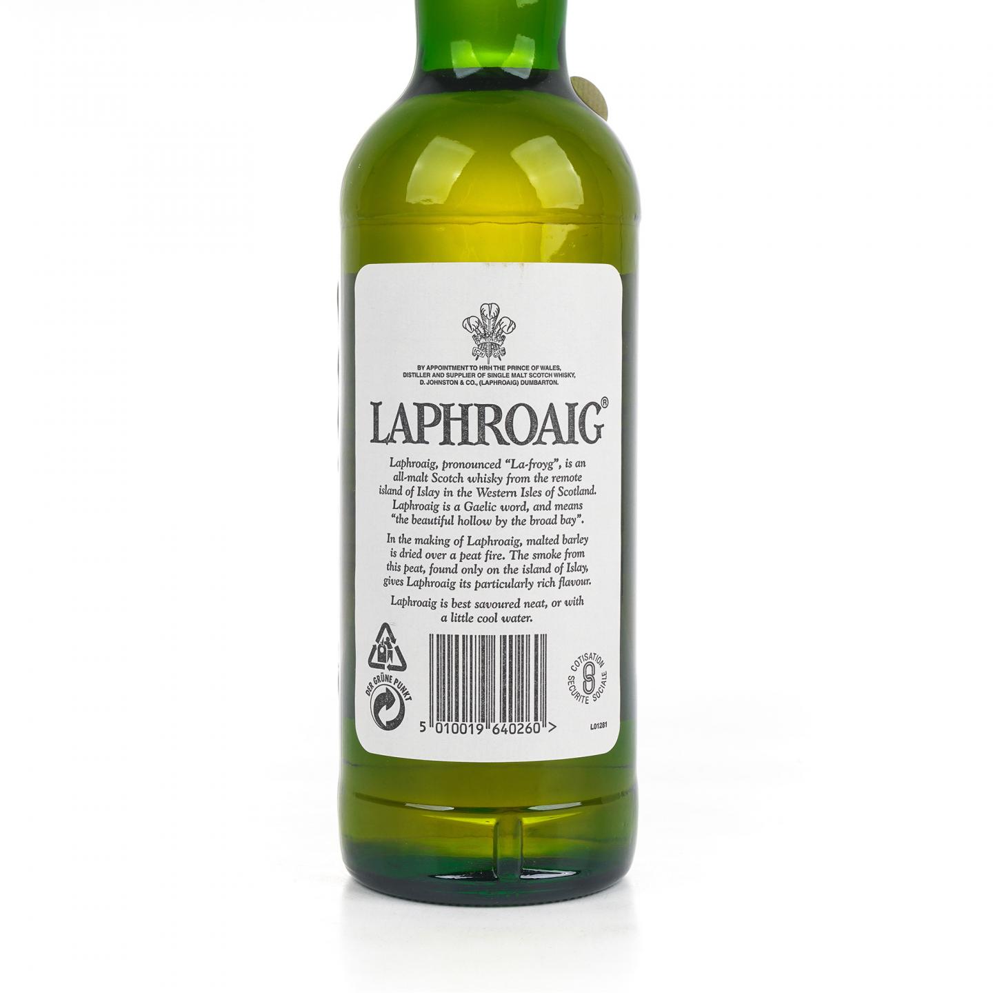 Laphroaig 拉弗格 10年 40%vol.