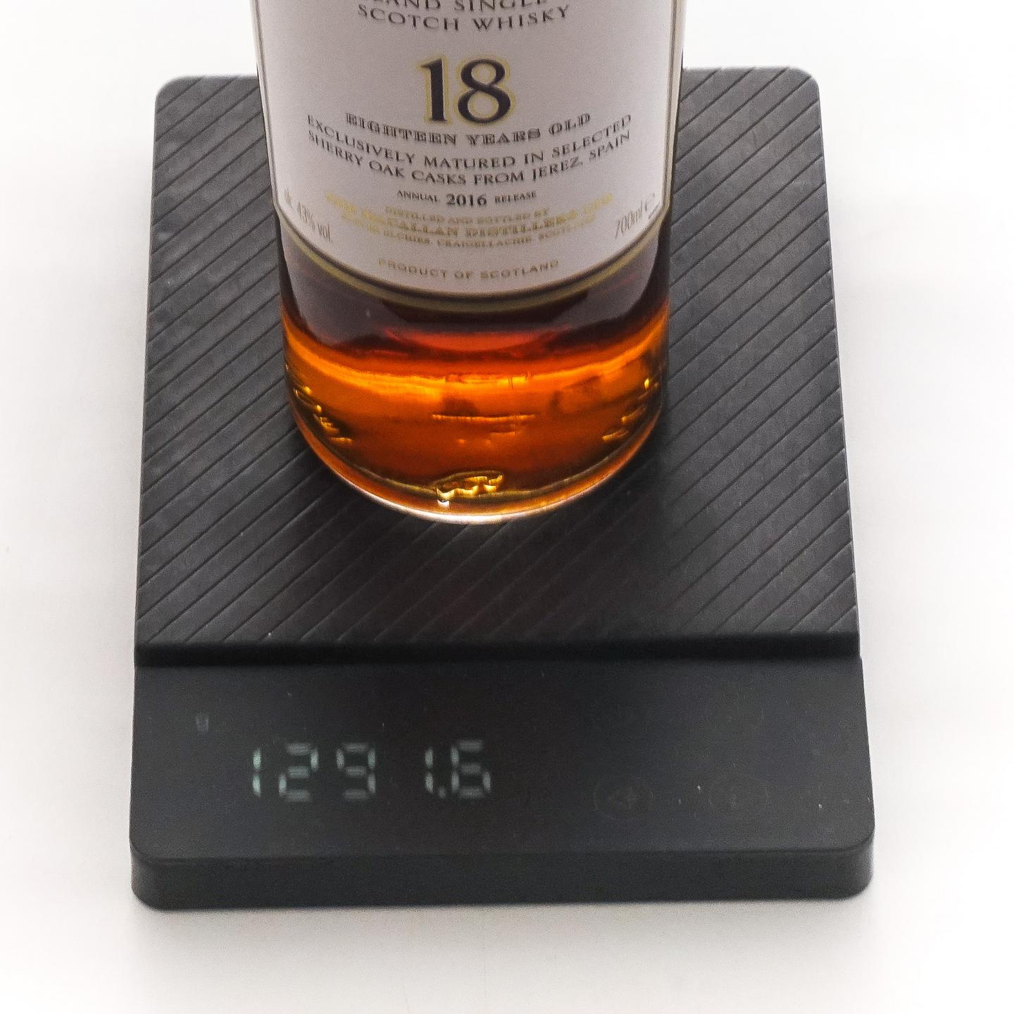Macallan 麦卡伦 18年 2016 雪莉桶