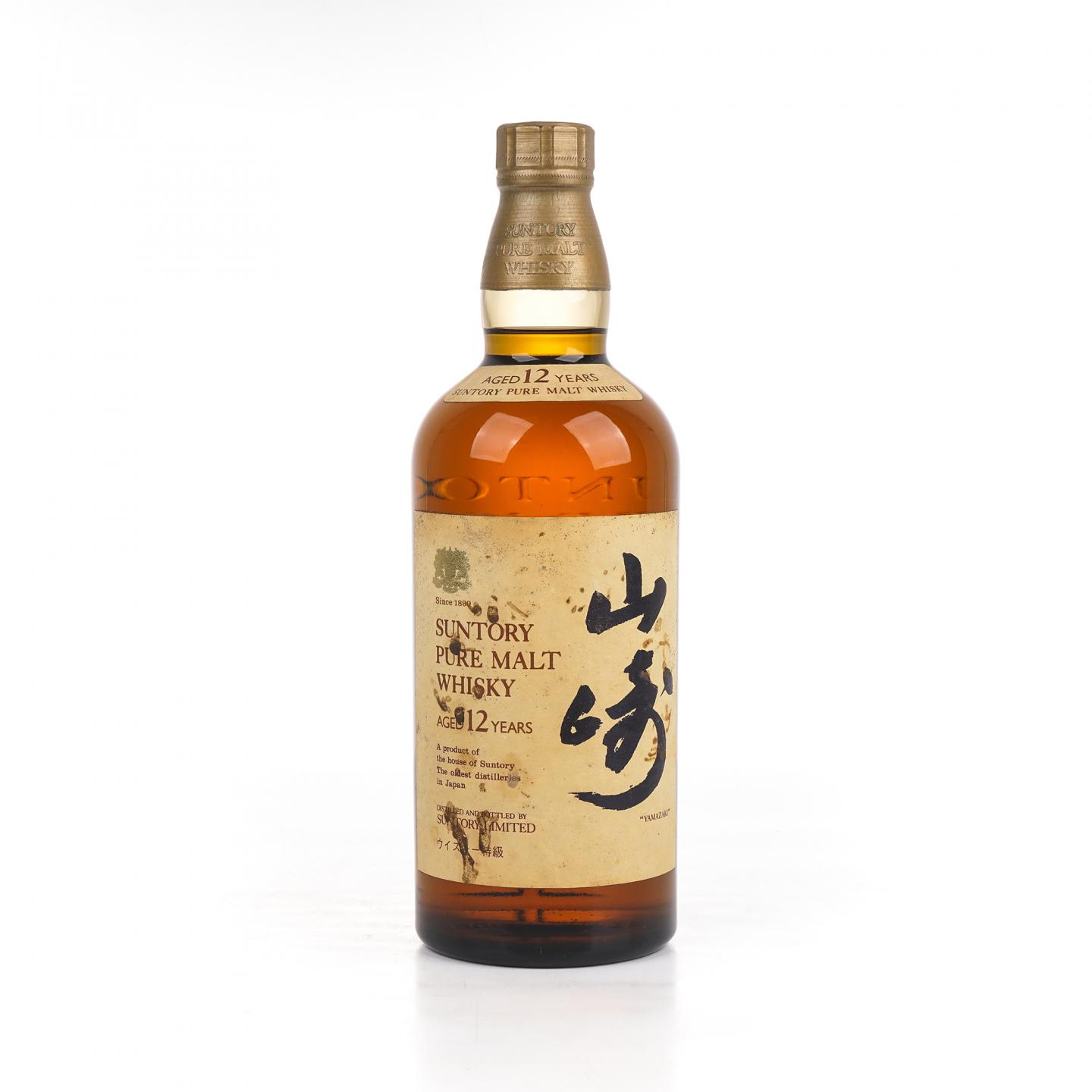山崎 12年 金狮标 Pure Malt 特级 760ml