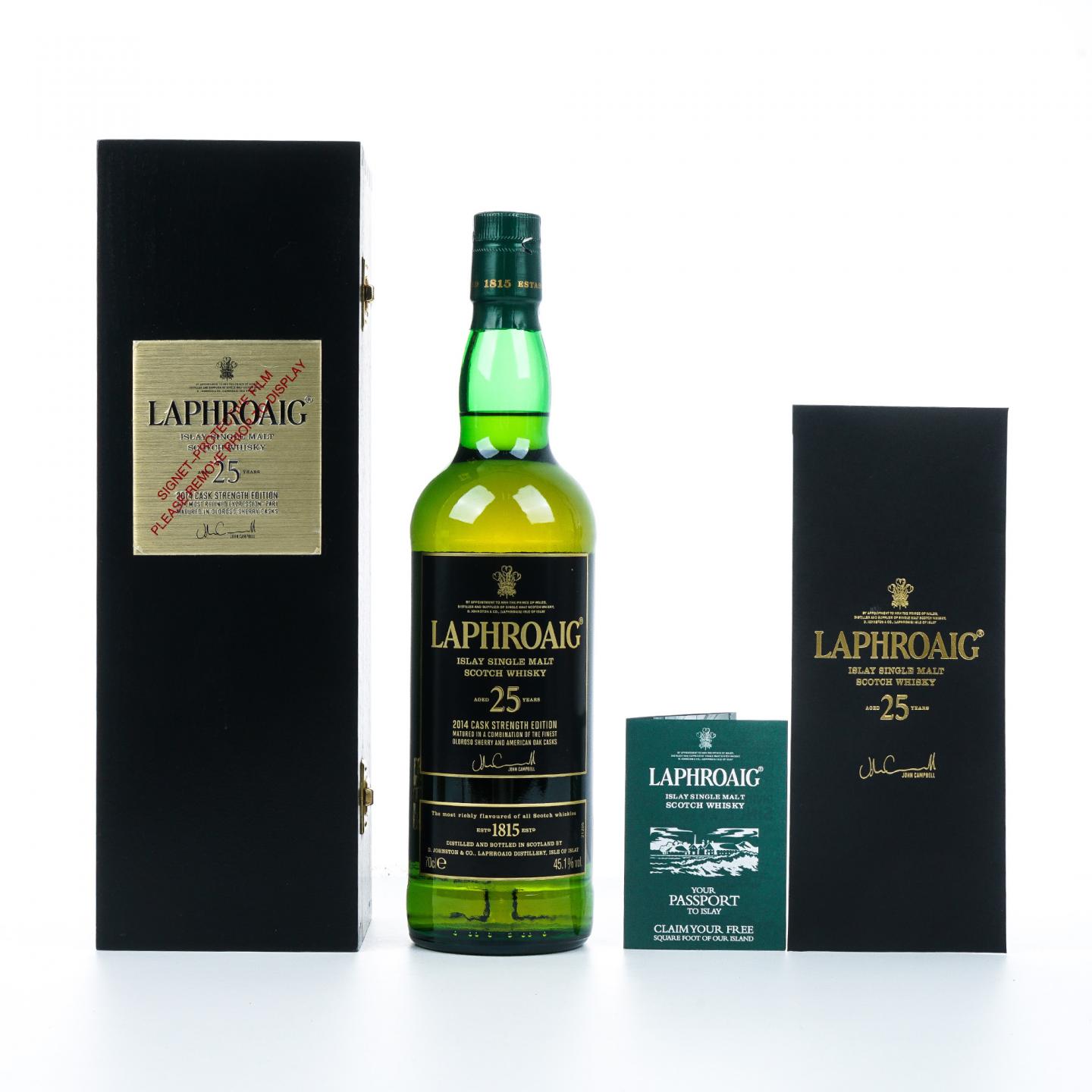 Laphroaig 拉弗格 25年 2014 桶强
