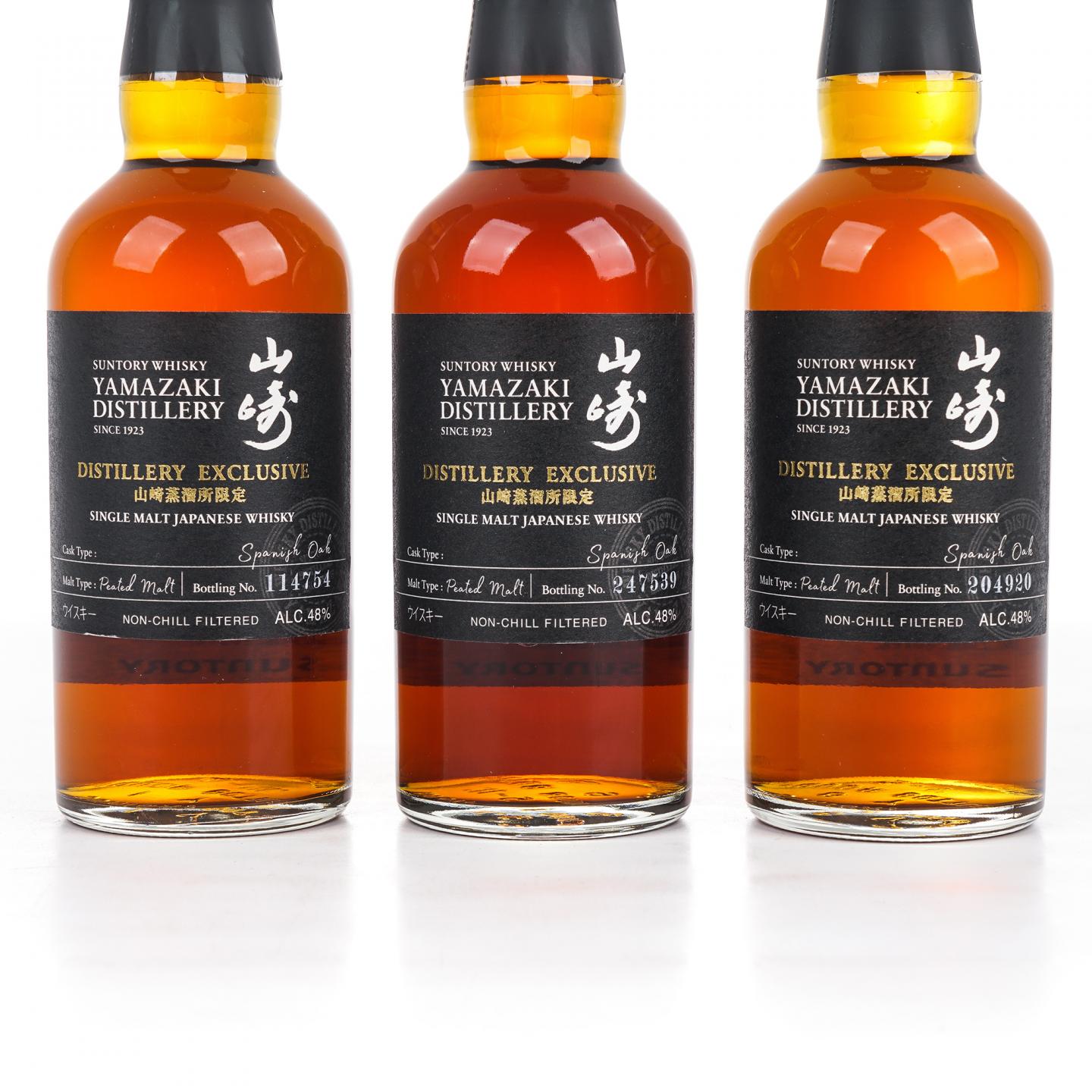 【中样】山崎蒸馏所限定 Peated Malt 180ml*3支组