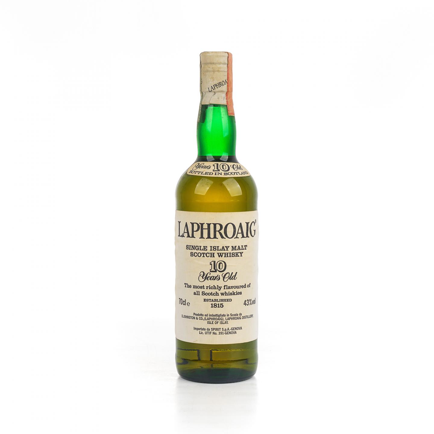 Laphroaig 拉弗格 10年 旧版 43%vol