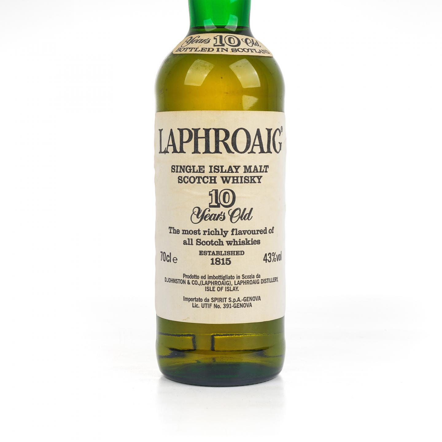 Laphroaig 拉弗格 10年 旧版 43%vol