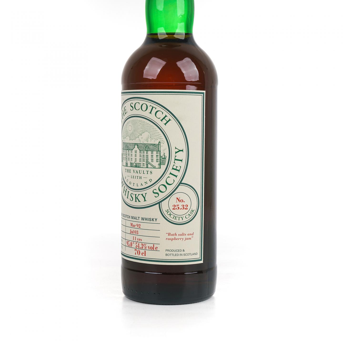 SMWS 25.32 罗斯班克 11年 1992-2003 单桶