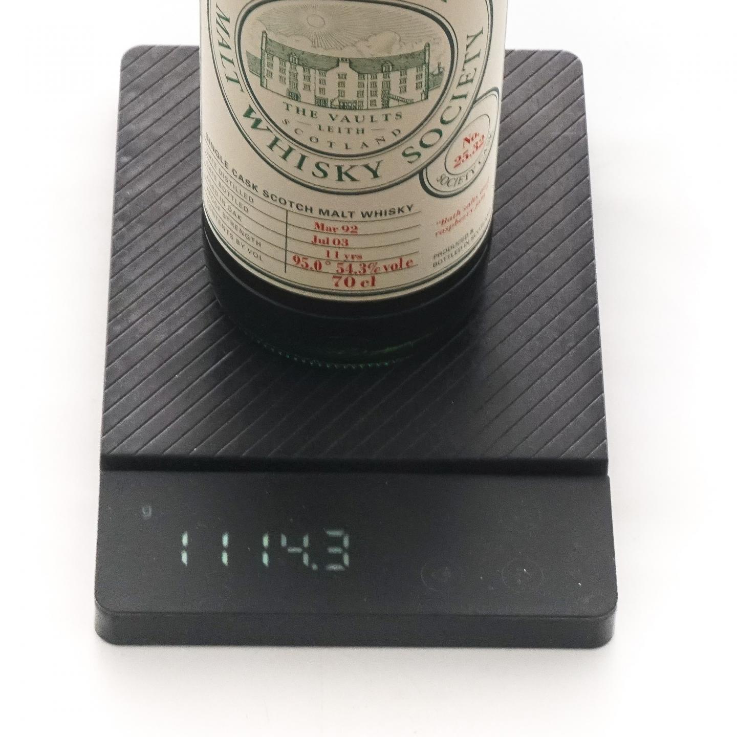 SMWS 25.32 罗斯班克 11年 1992-2003 单桶